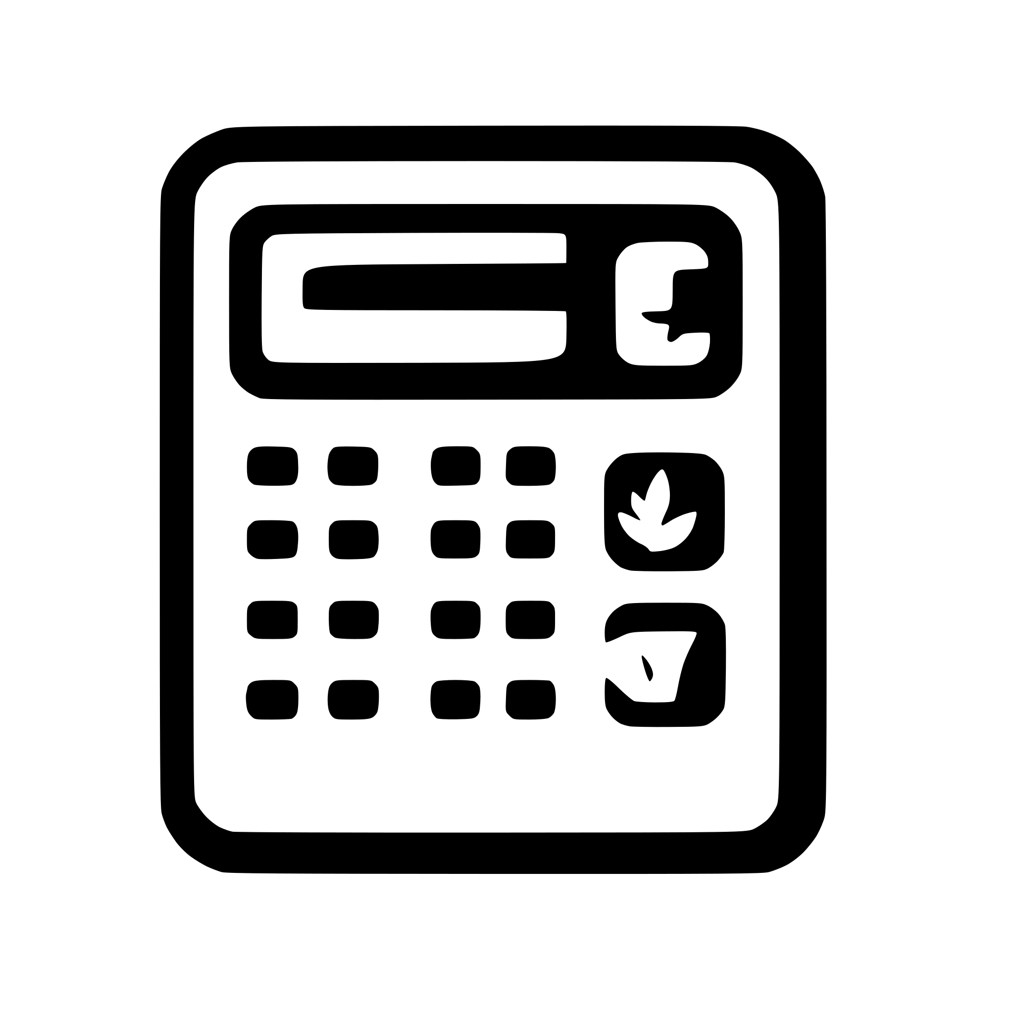 AI-generated SVG of a calculator with numbers