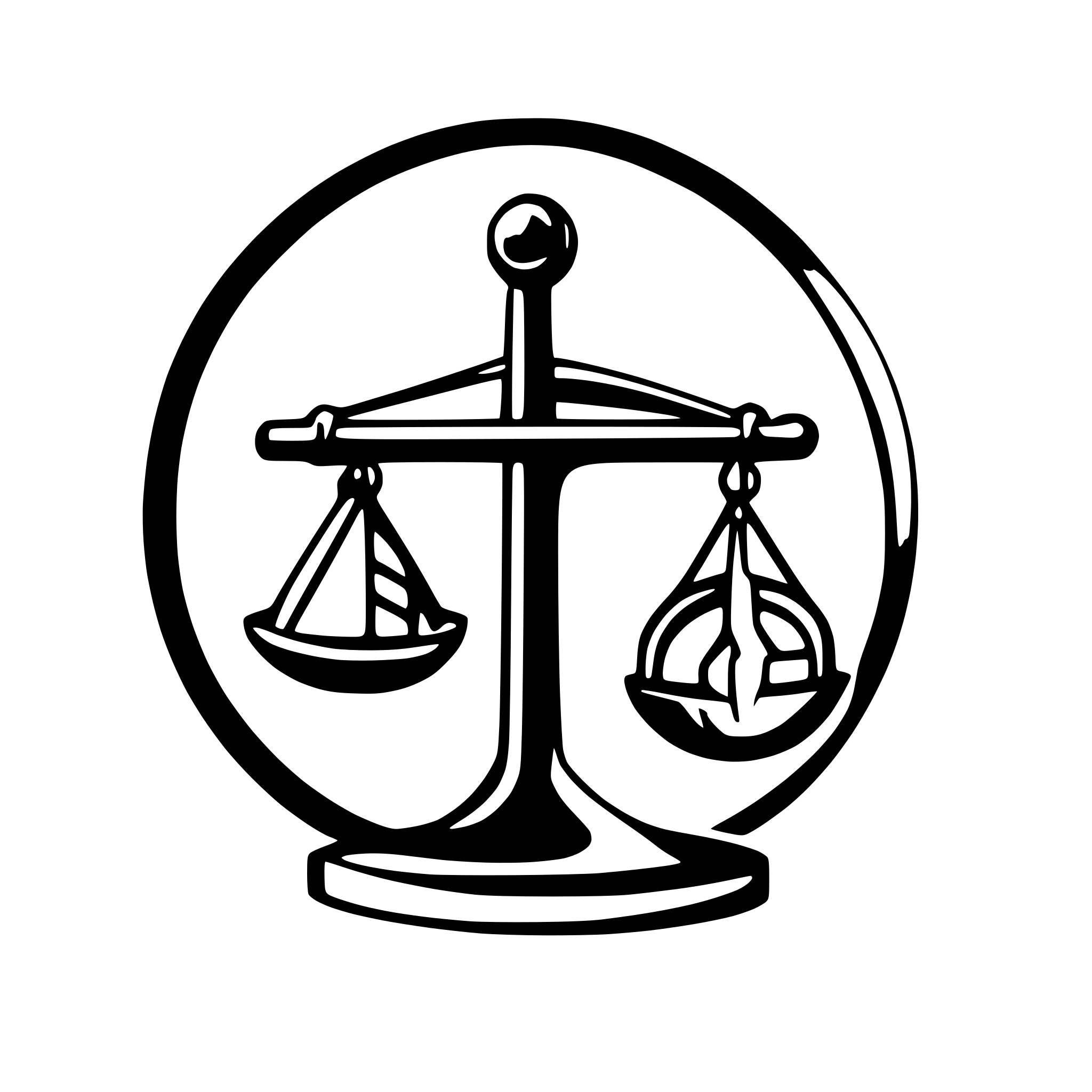 AI-generated SVG of 'coins on scales'