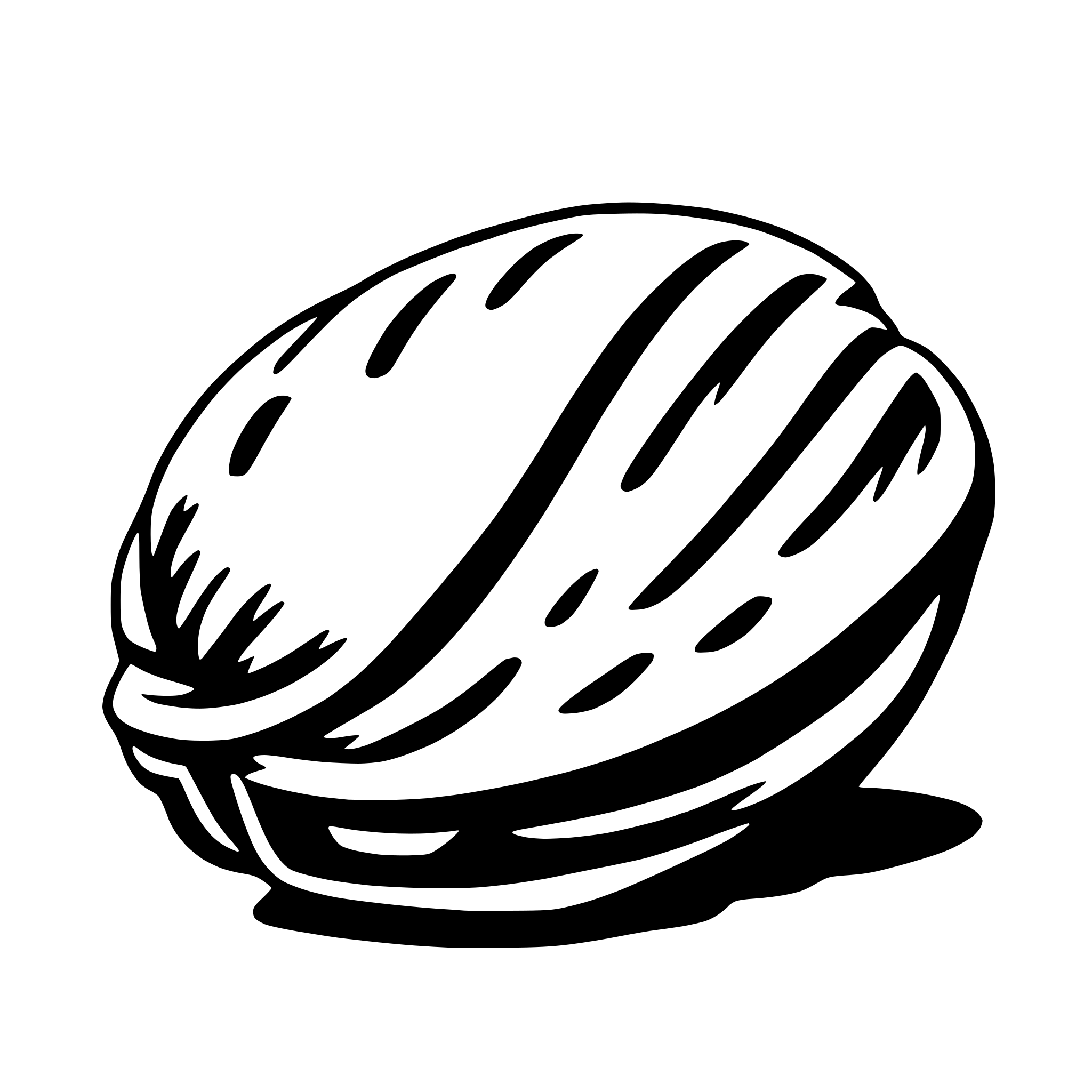 AI-generated SVG of a clam