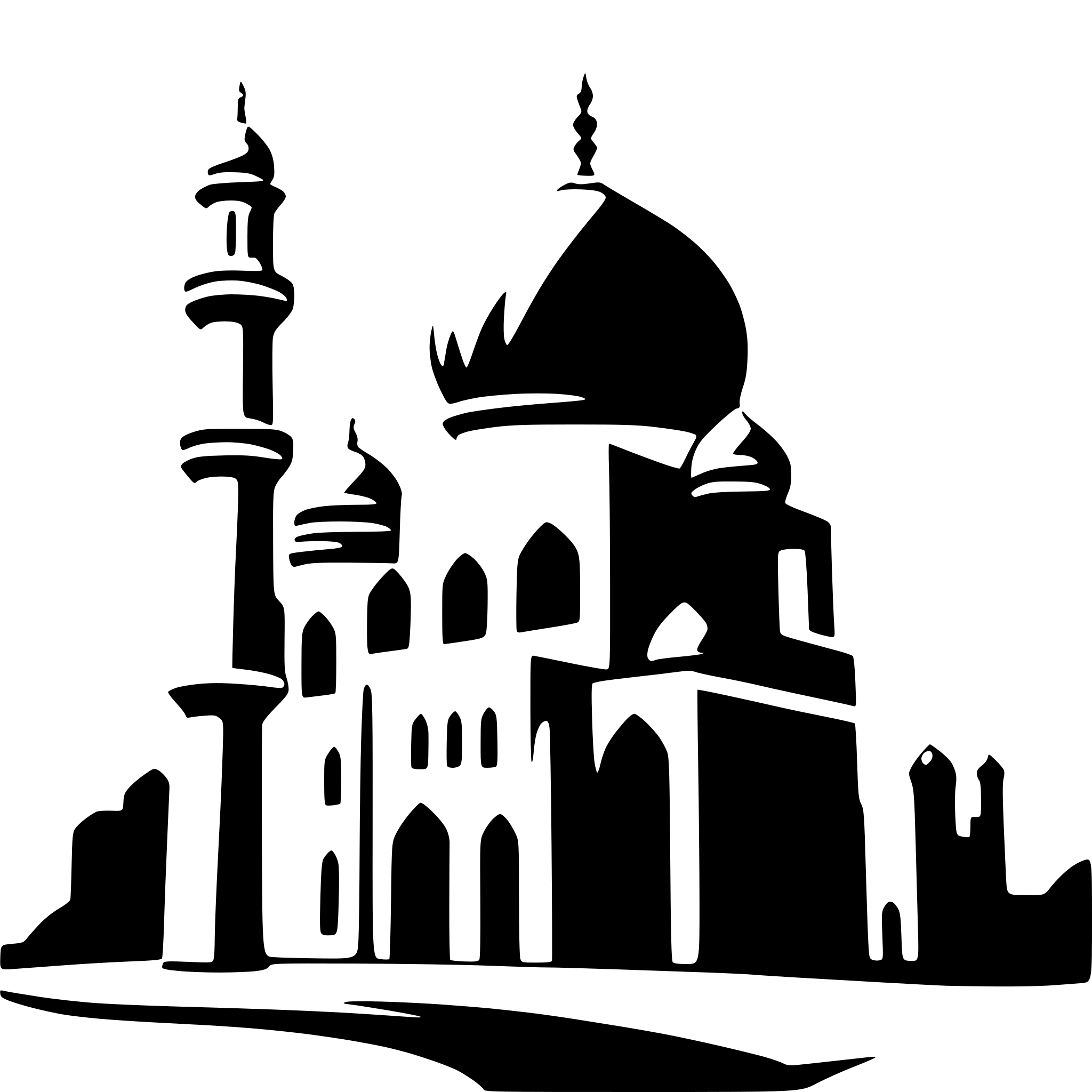 AI-generated SVG of 'mosque svg'
