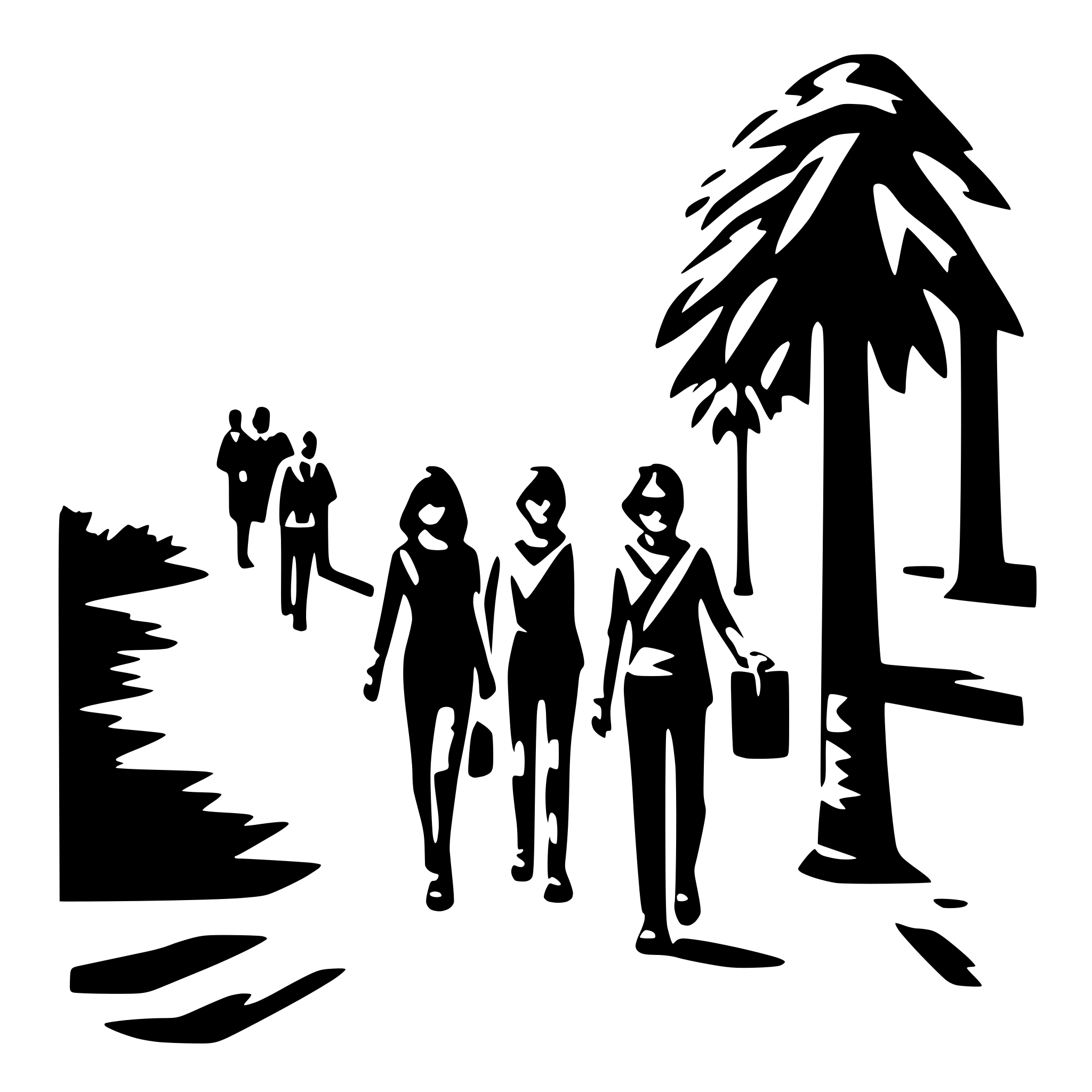 AI-generated SVG of 'People Tour'