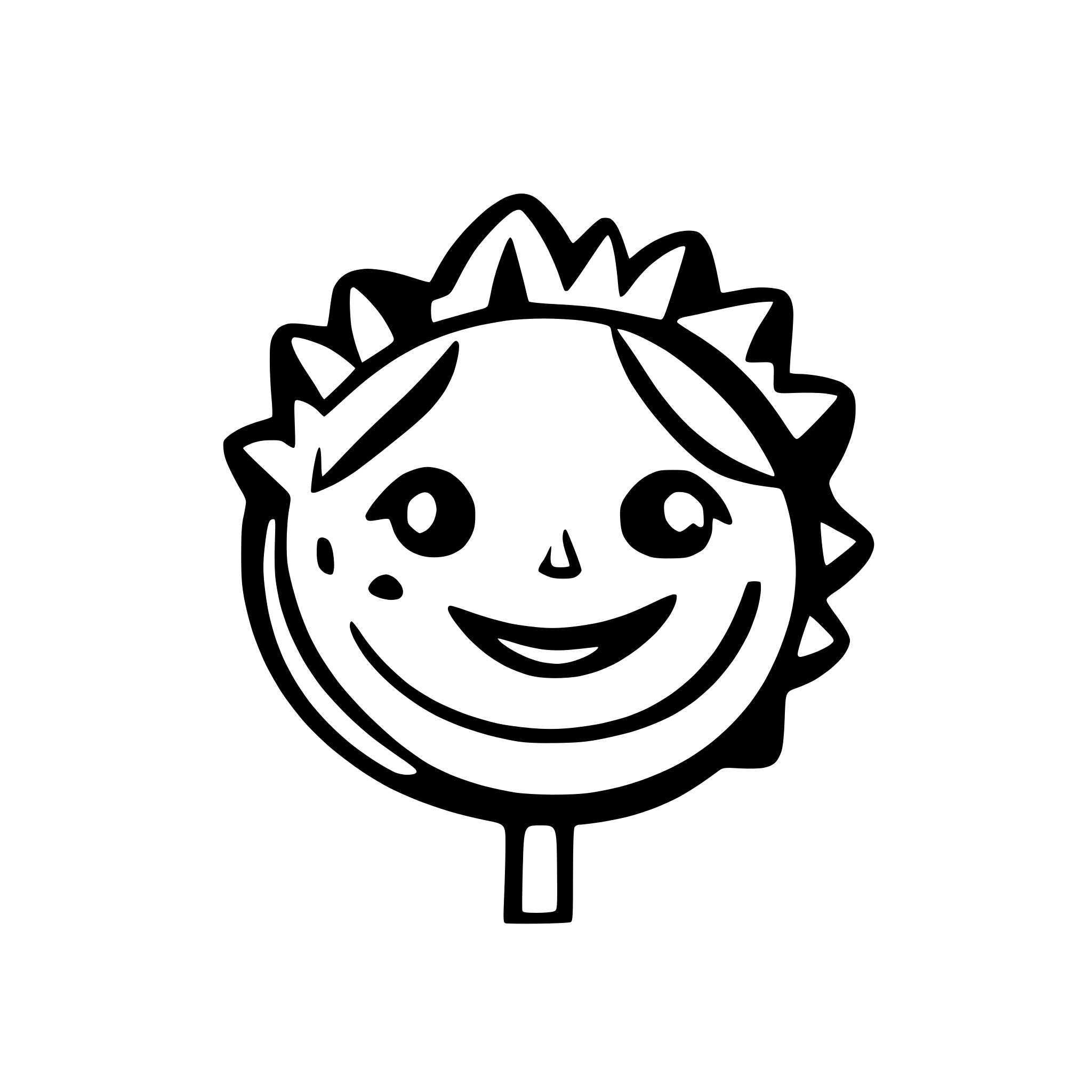 AI-generated SVG of a happy sun, an image drawn with a single line. AI-generated SVG of a happy sun, an image drawn with a single line.