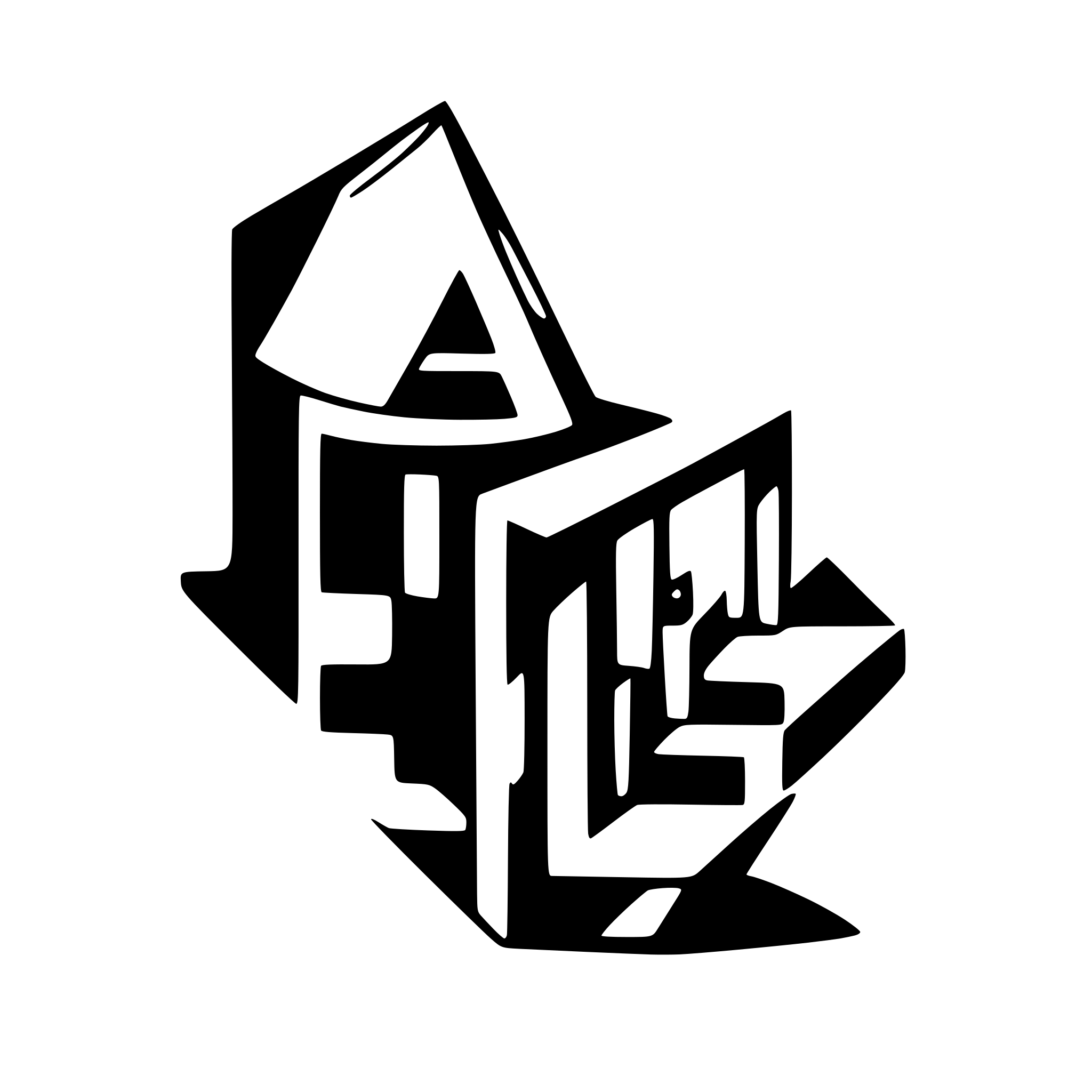 AI-generated SVG of 'geometric'