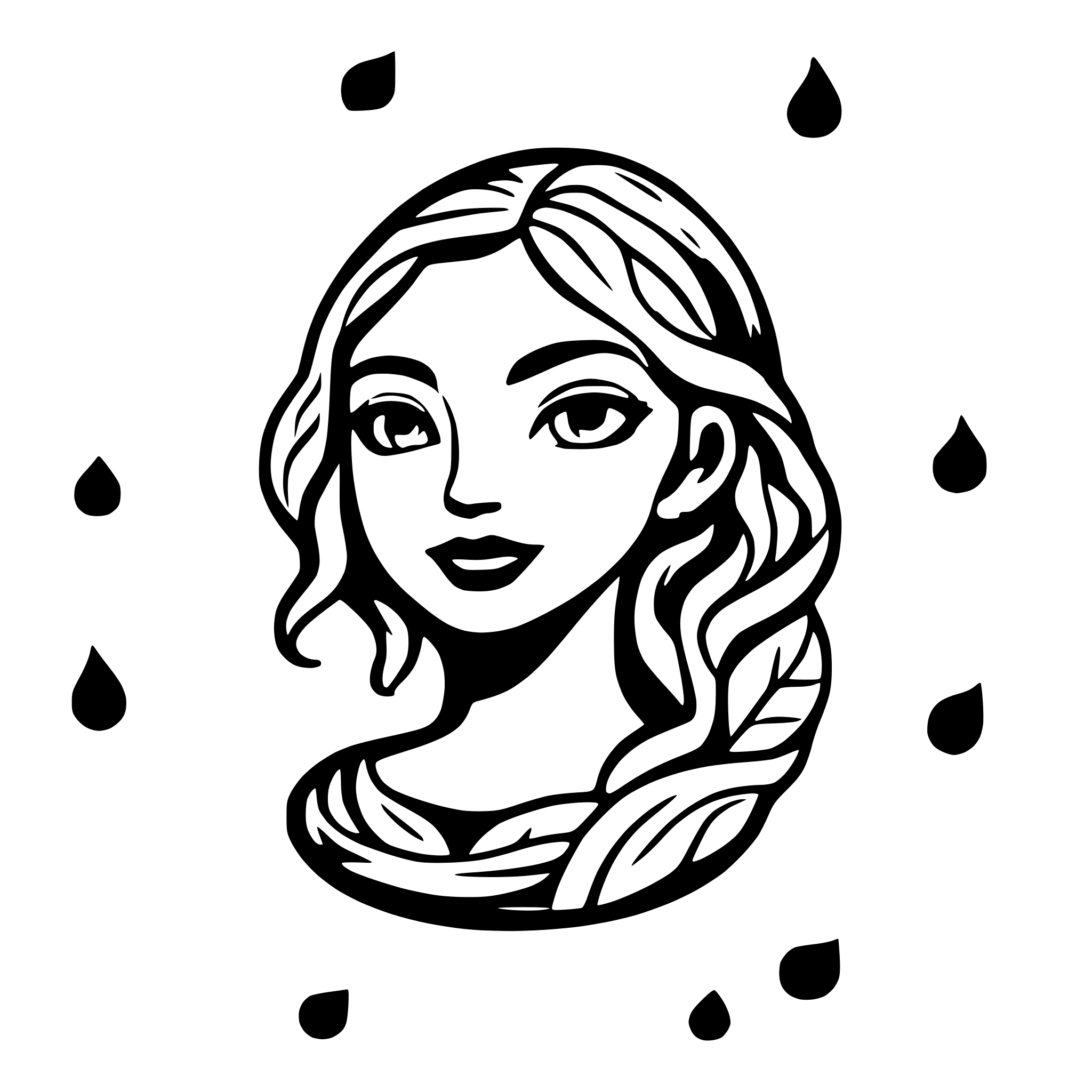 AI-generated SVG of a pen