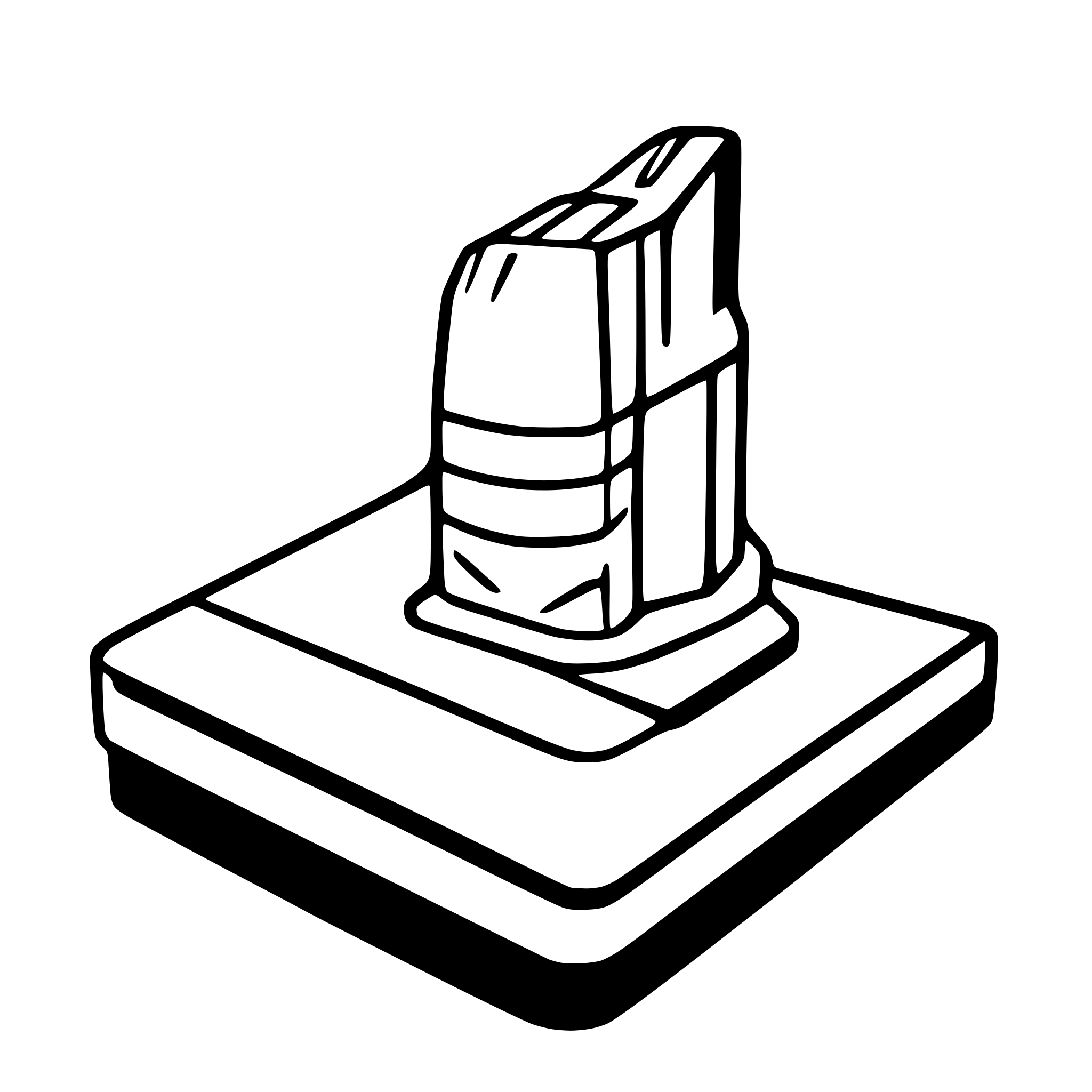 AI-generated SVG of 'a simple wood router'