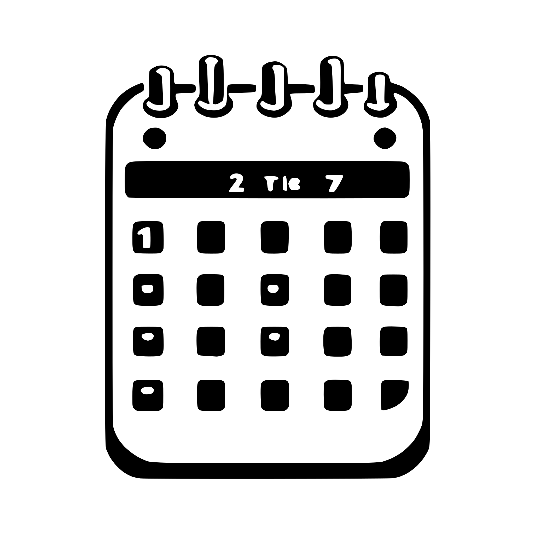 AI-generated SVG of 'a calendar icon'