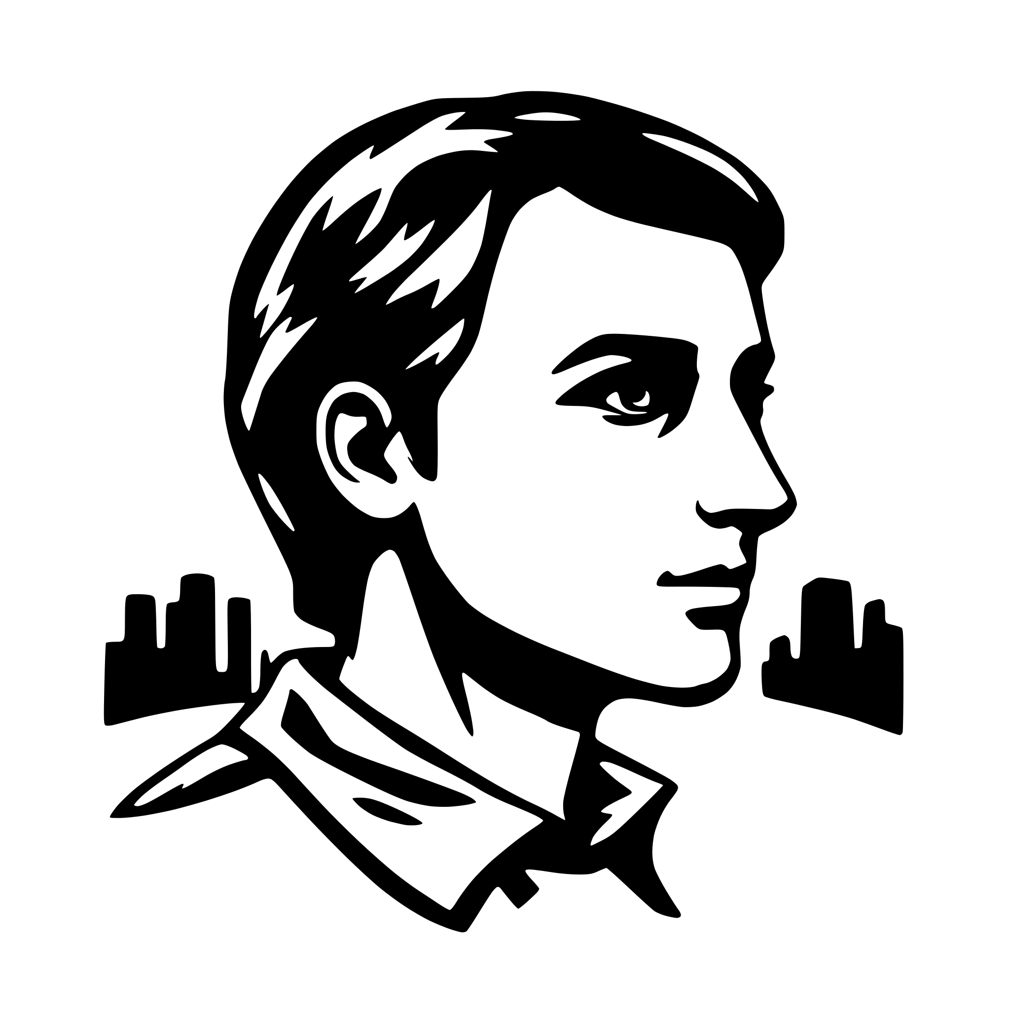 AI-generated SVG of 'google profile svg'