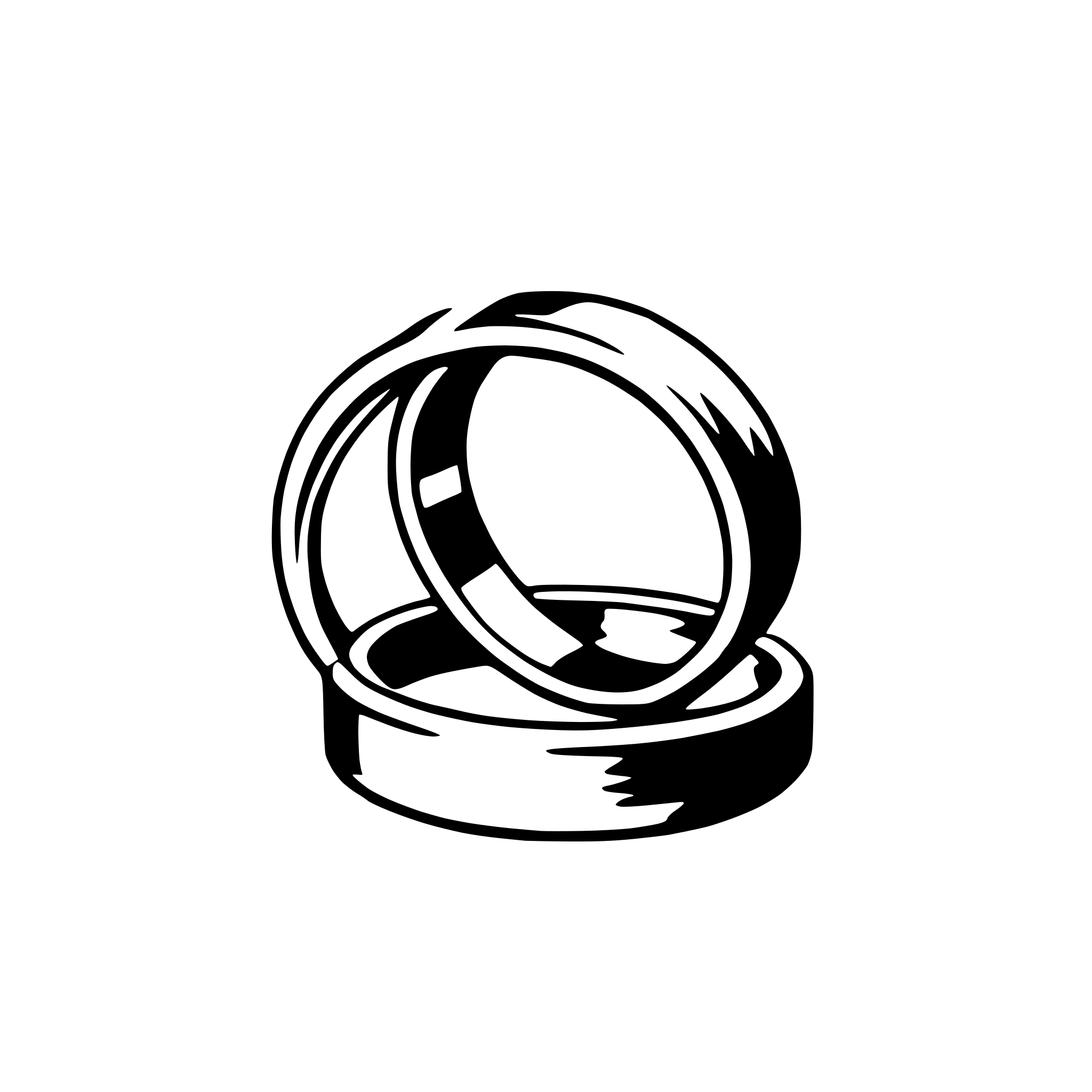 AI-generated SVG of a wedding rings