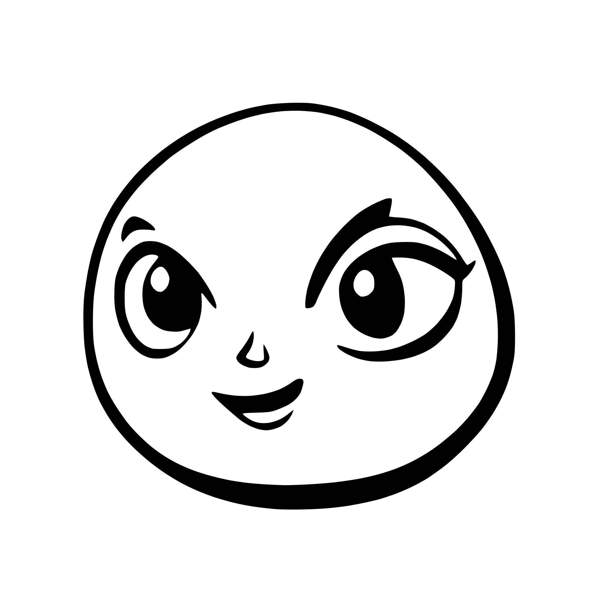AI-generated SVG of a A cartoon stone with eyes and no other facial features AI-generated SVG of a A cartoon stone with eyes and no other facial features