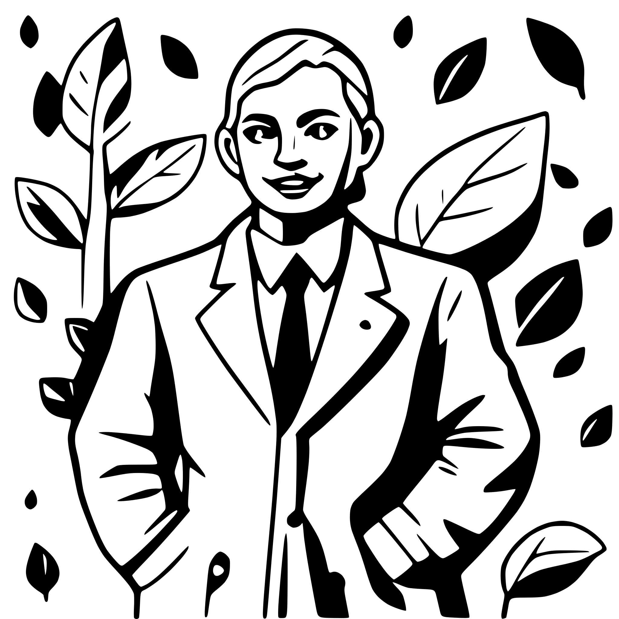 AI-generated SVG of 'Lenin'