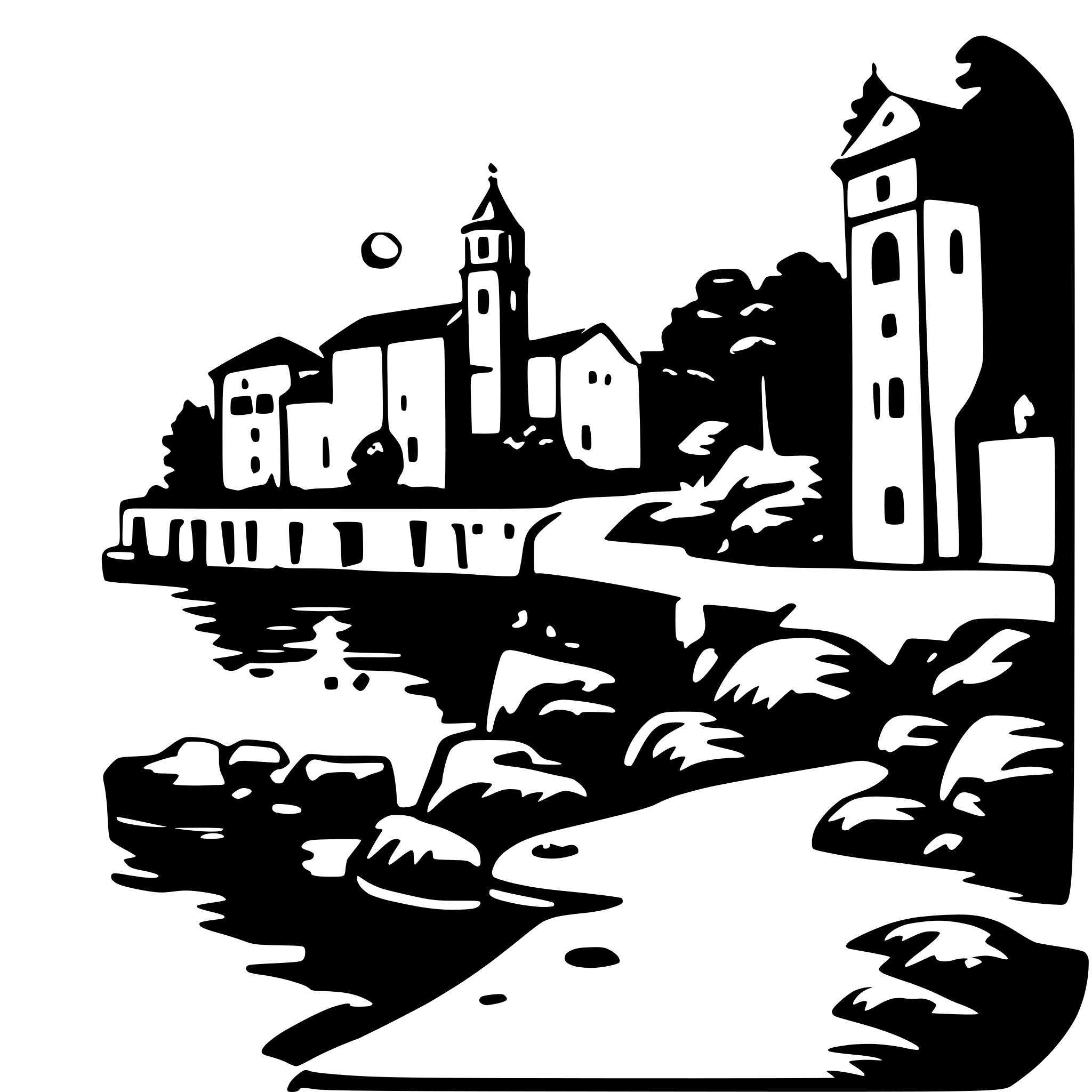 AI-generated SVG of 'OTOK VIS, CROATIA'