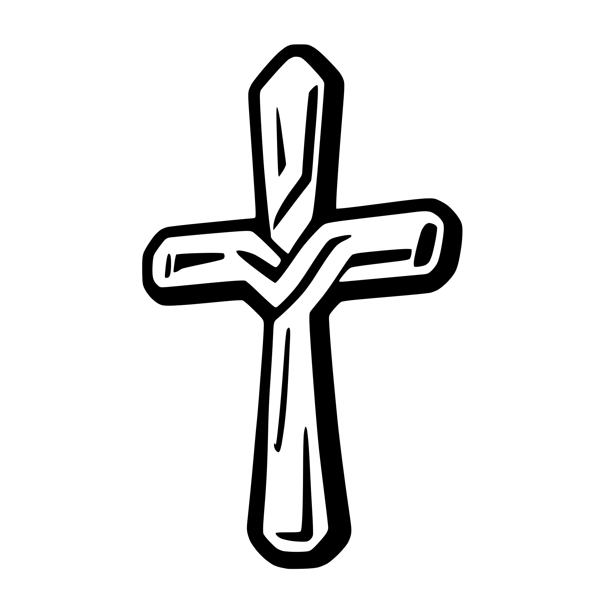 AI-generated SVG of 'Ankh'