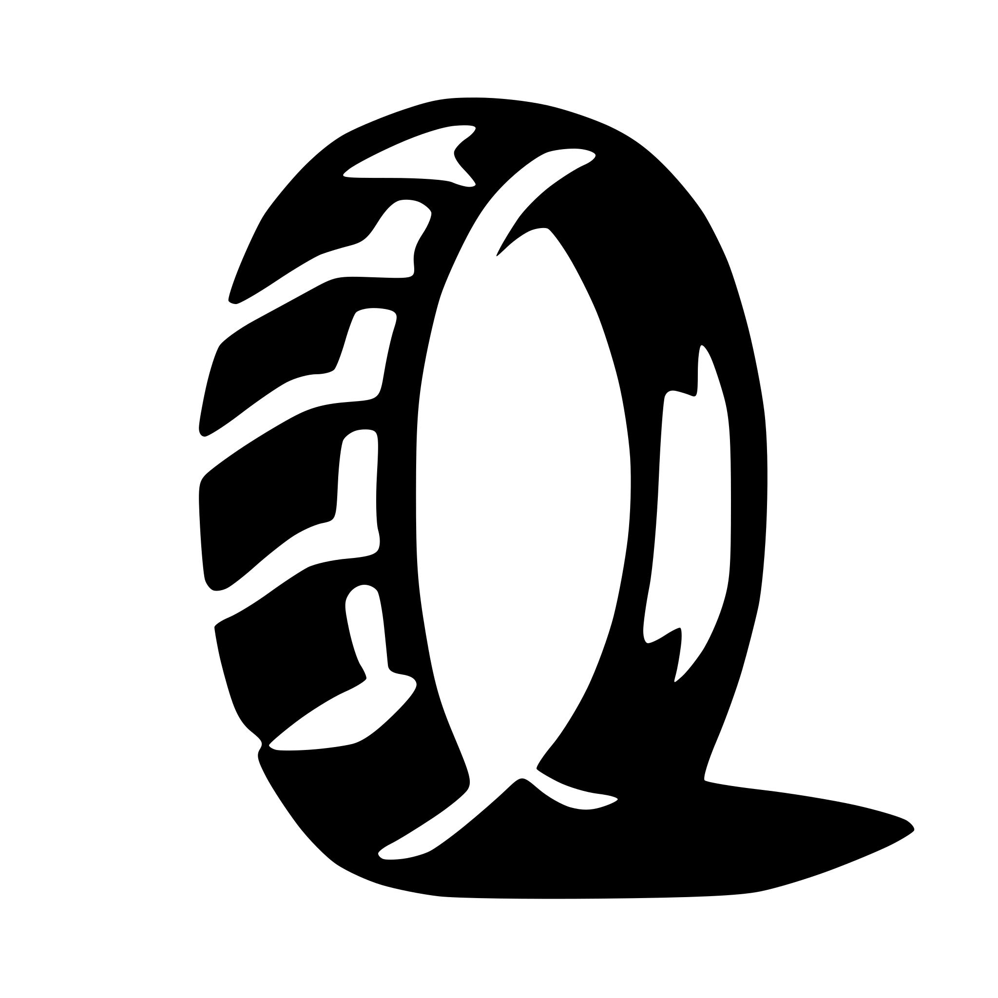AI-generated SVG of a tire