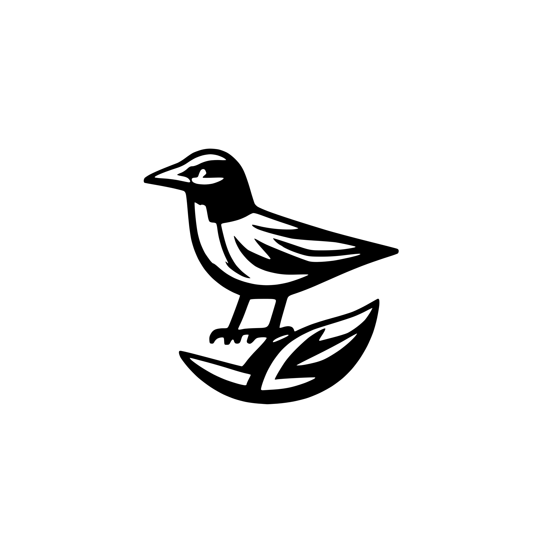 AI-generated SVG of a Bird logo