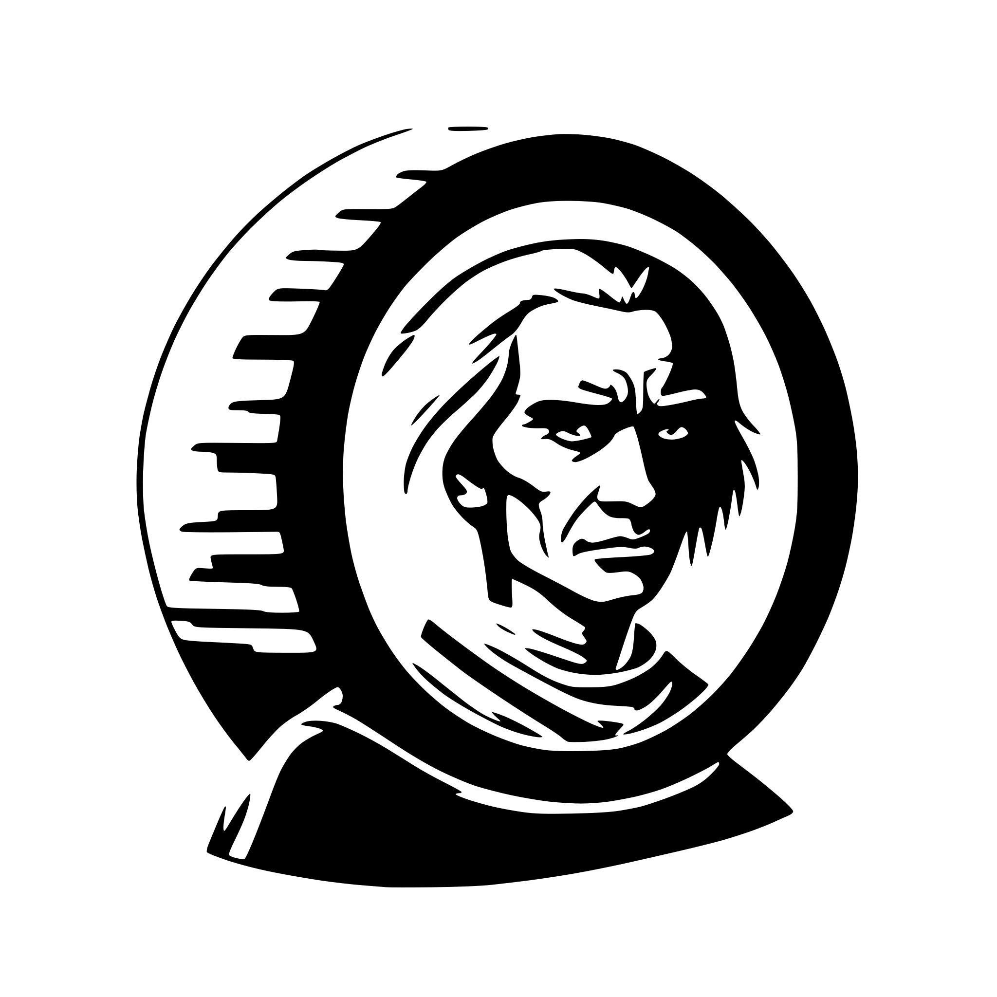 AI-generated SVG of a old samurai, side view, nostalgic