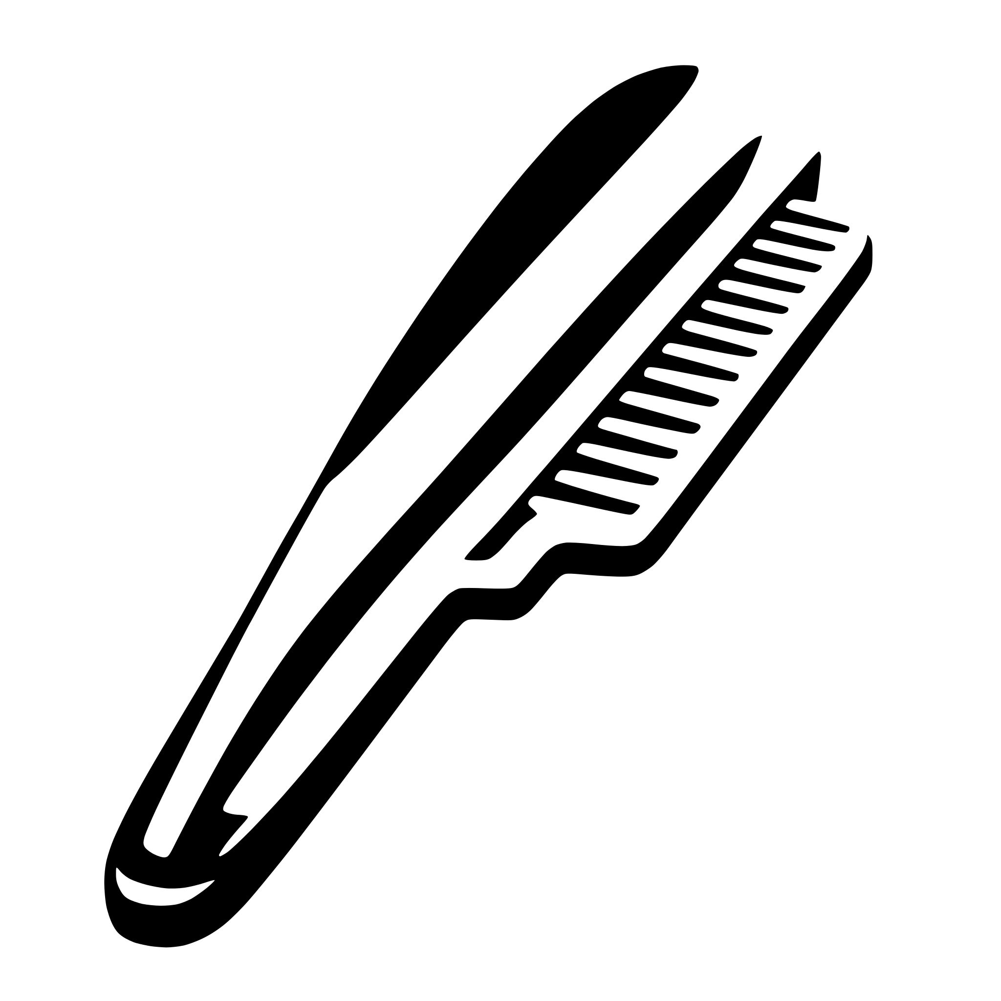 AI-generated SVG of 'comb'