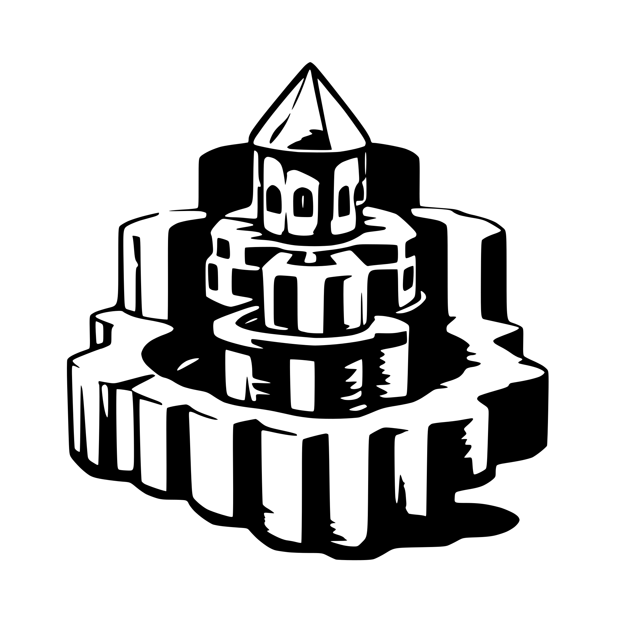 AI-generated SVG of 'hivemind'