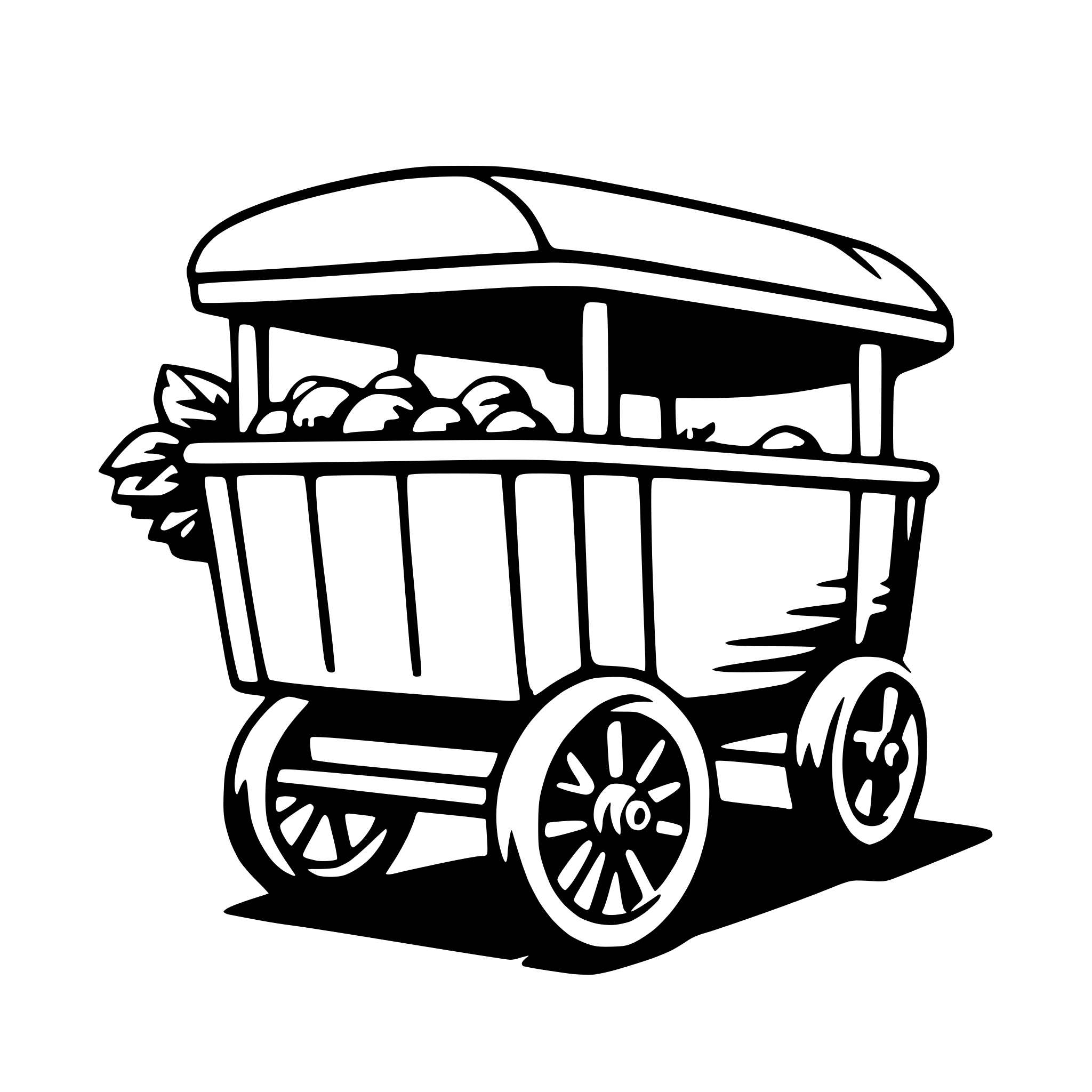 AI-generated SVG of a cart
