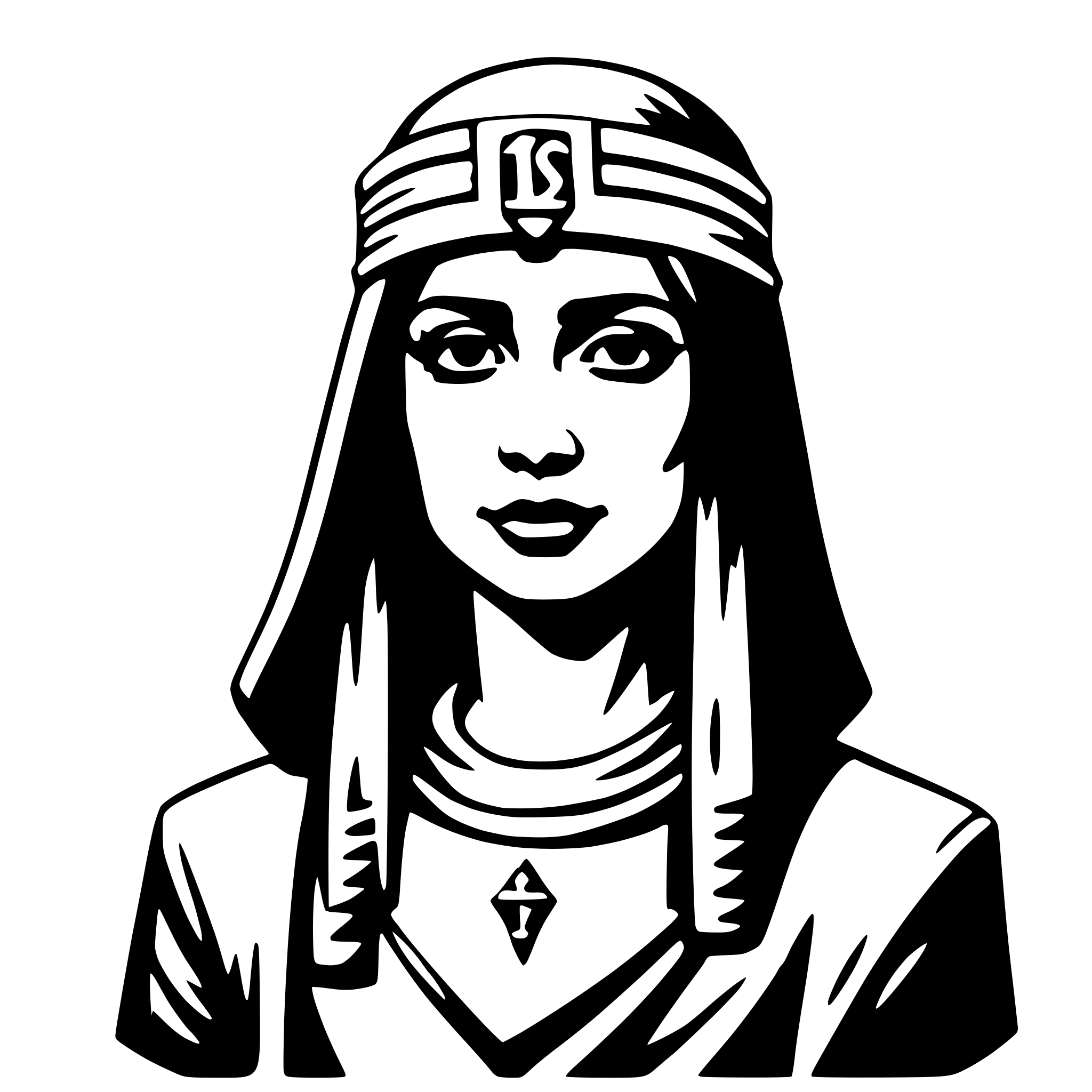 AI-generated SVG of a isis