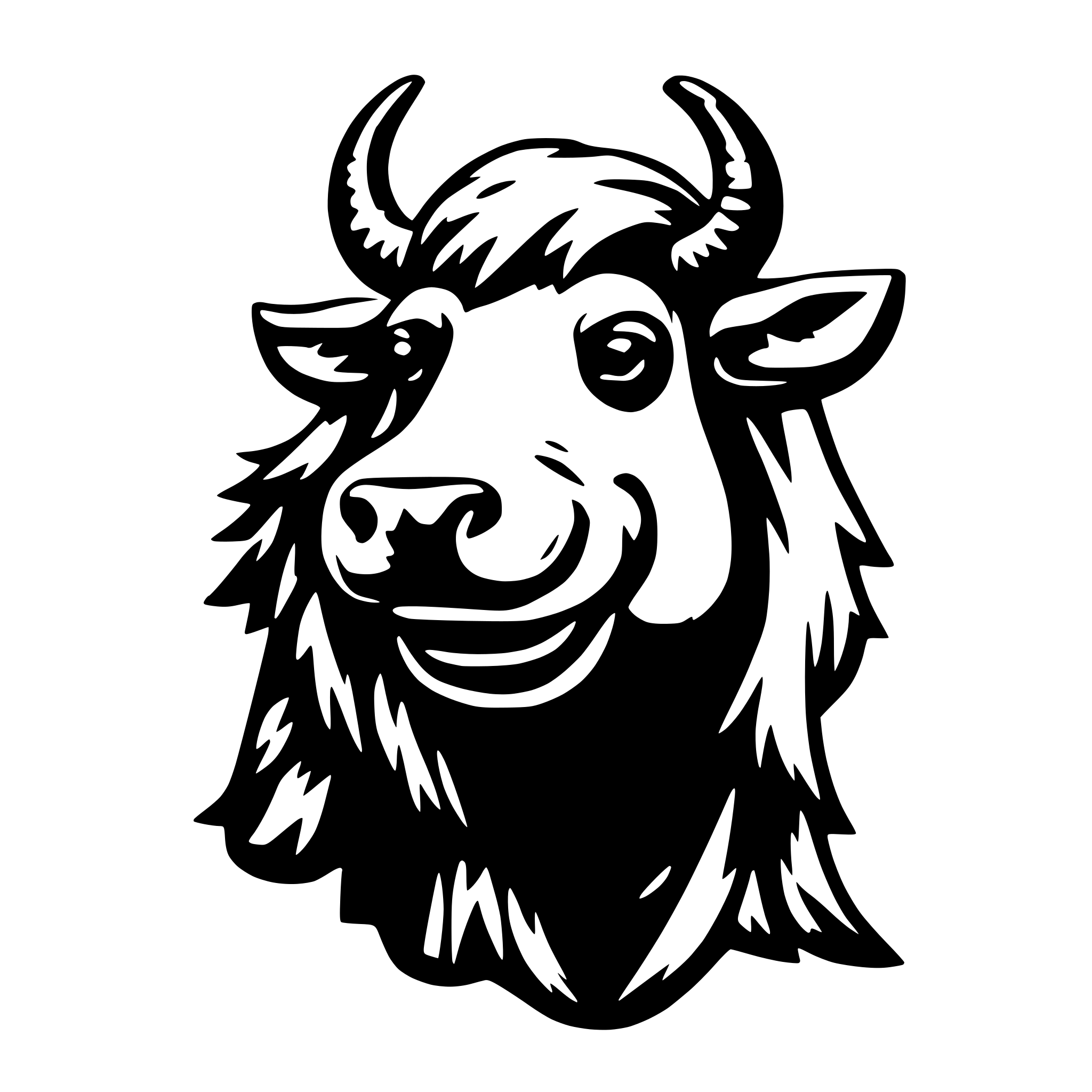AI-generated SVG of 'yak speech bubble'