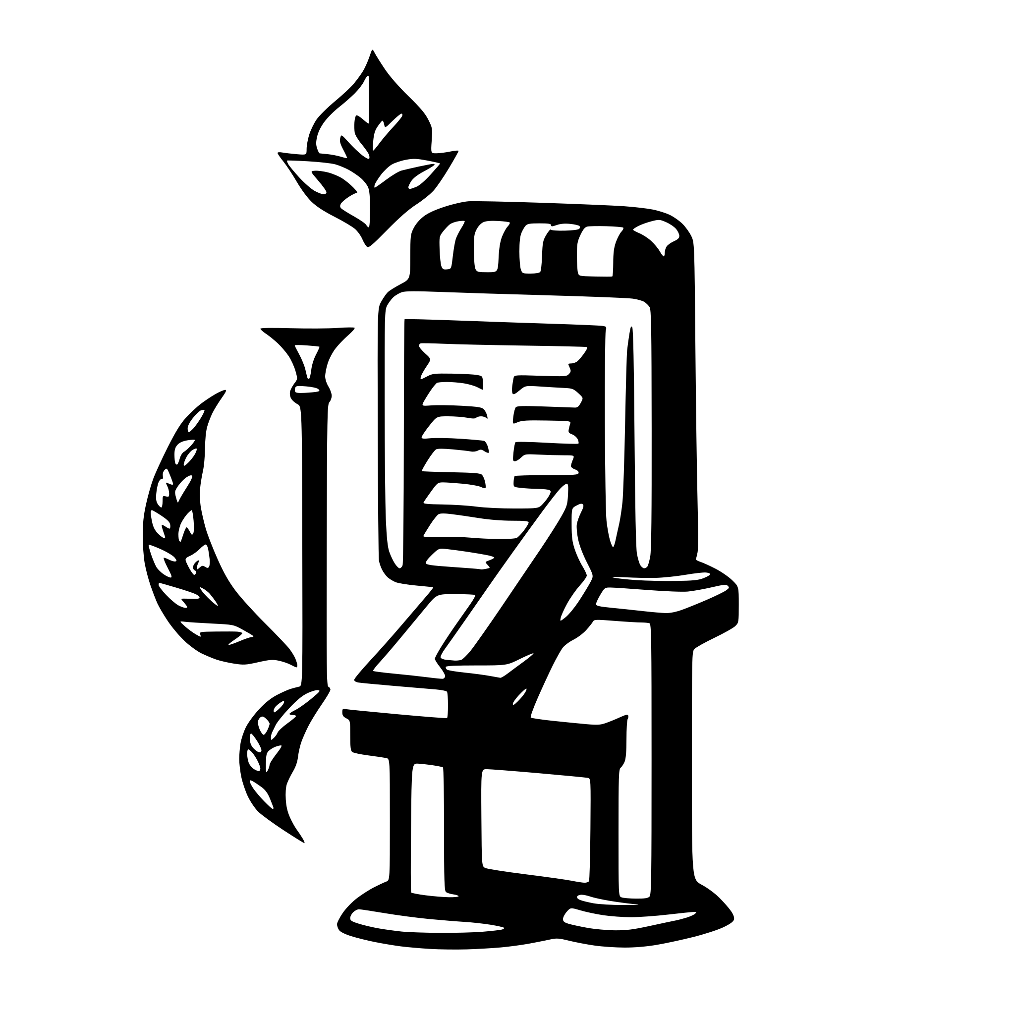 AI-generated SVG of 'symbolizing the practical application of knowledge. with a speech therapist's tool or speech symbol'