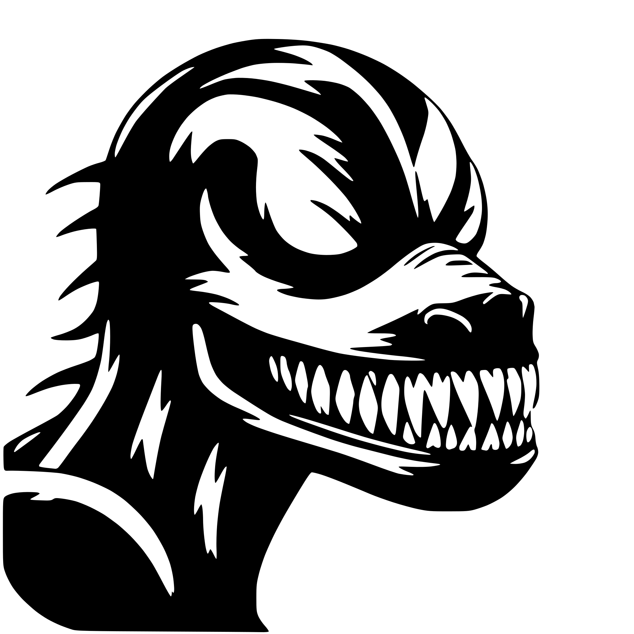 AI-generated SVG of a Venom