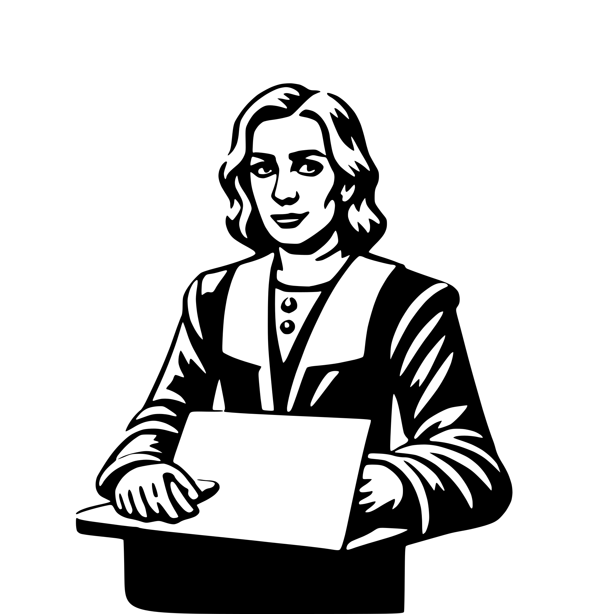 AI-generated SVG of 'judge'