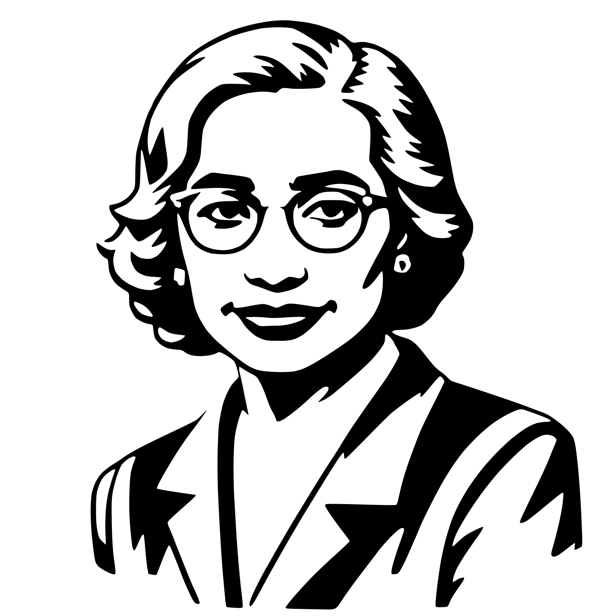 AI-generated SVG of a rosa parks