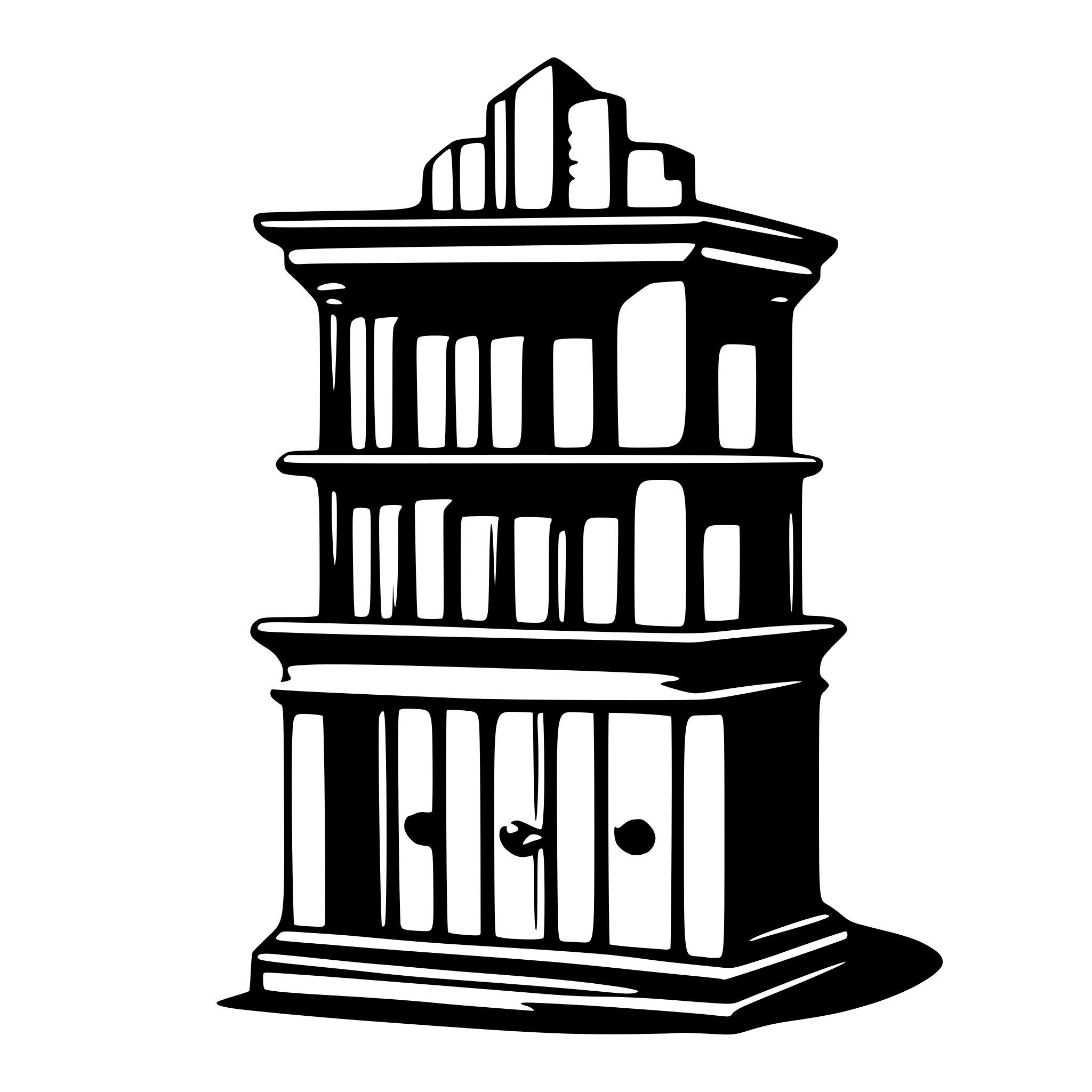 AI-generated SVG of a the stygian library icon