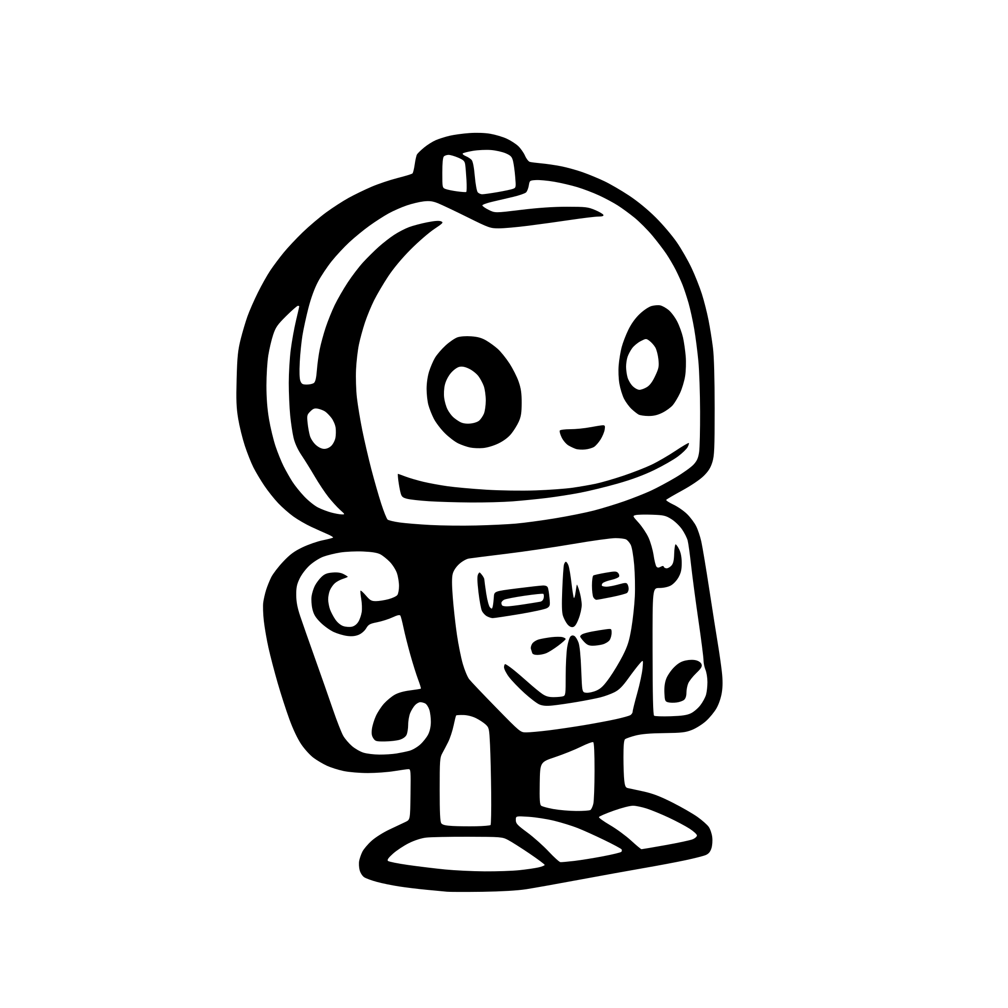 AI-generated SVG of a robot helper