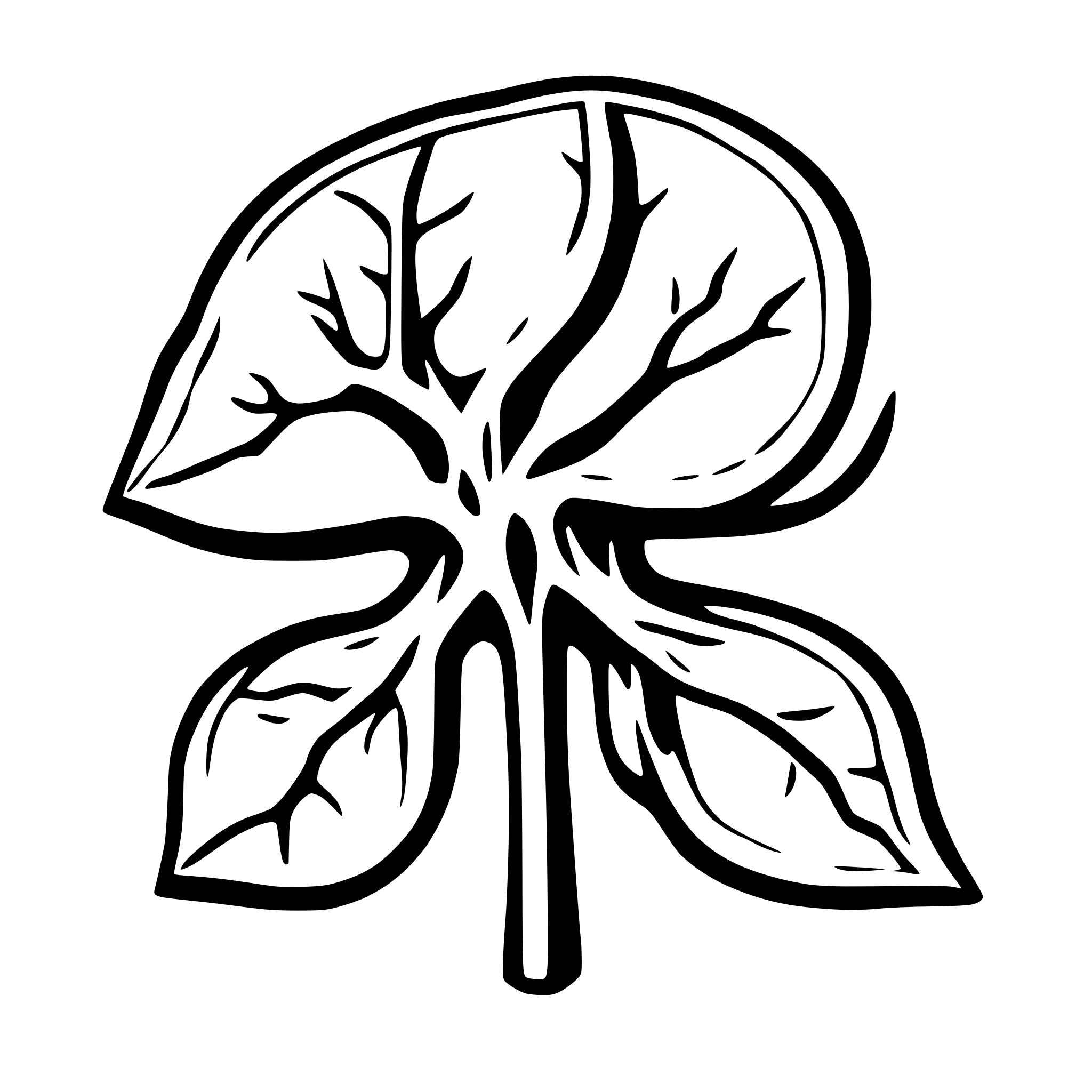 AI-generated SVG of a lymphatic vessel