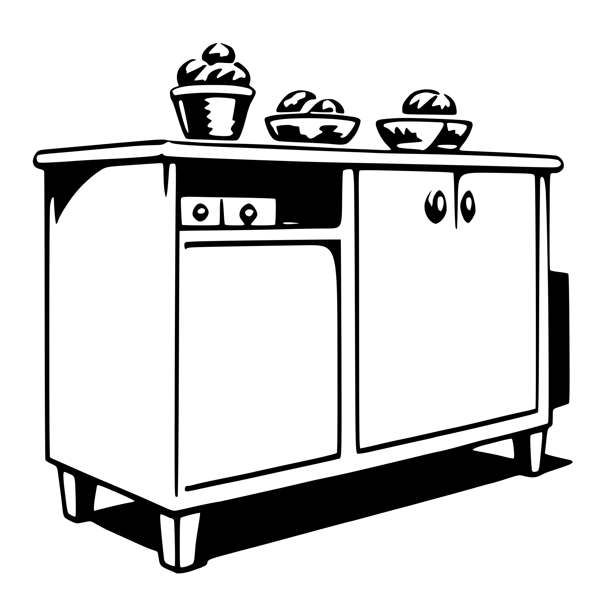 AI-generated SVG of 'sideboard'