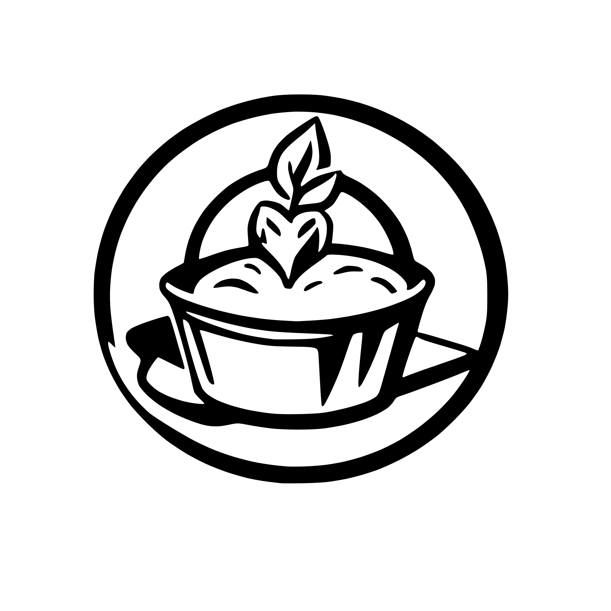 AI-generated SVG of a logo sharing food very minimalistic