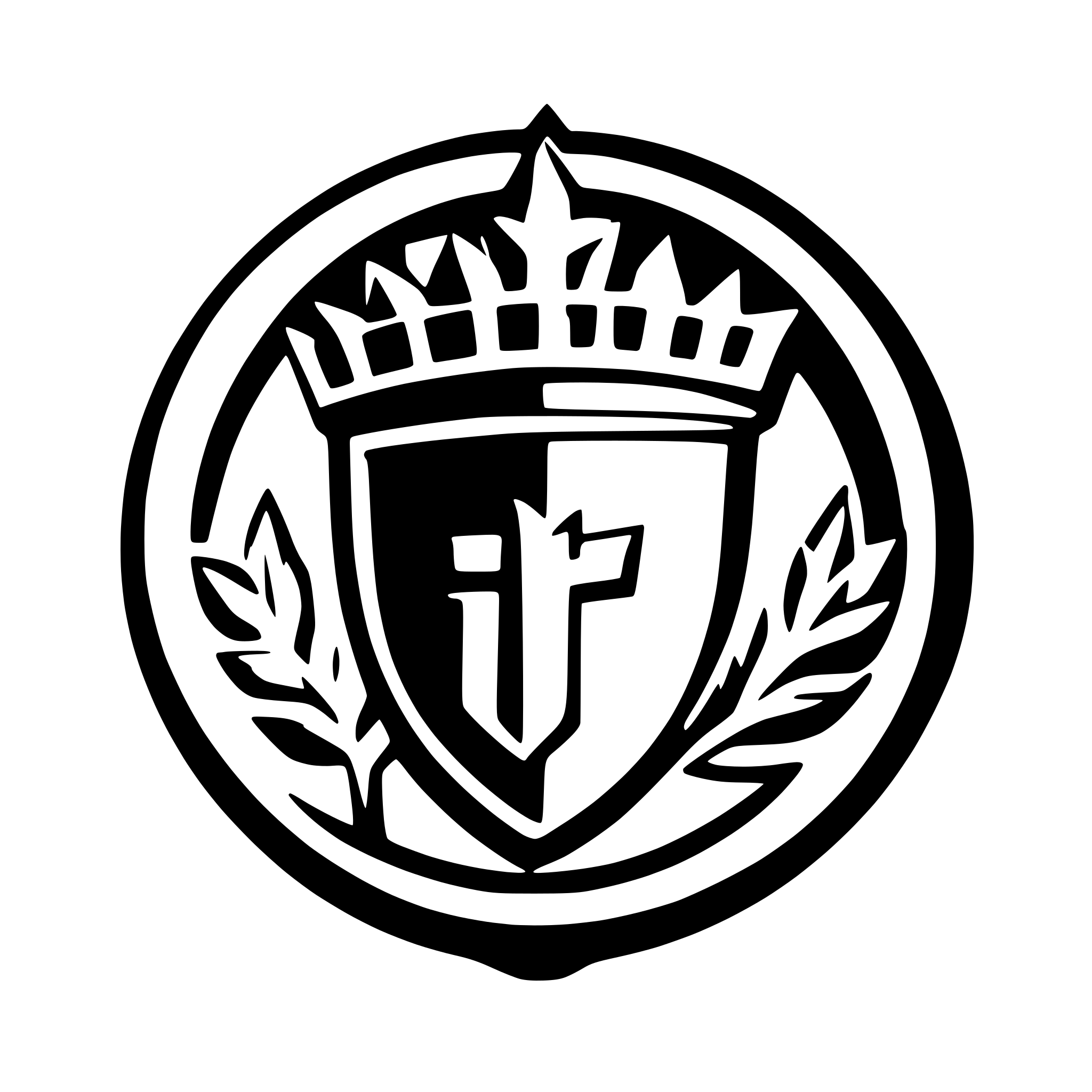 AI-generated SVG of a coat of arms