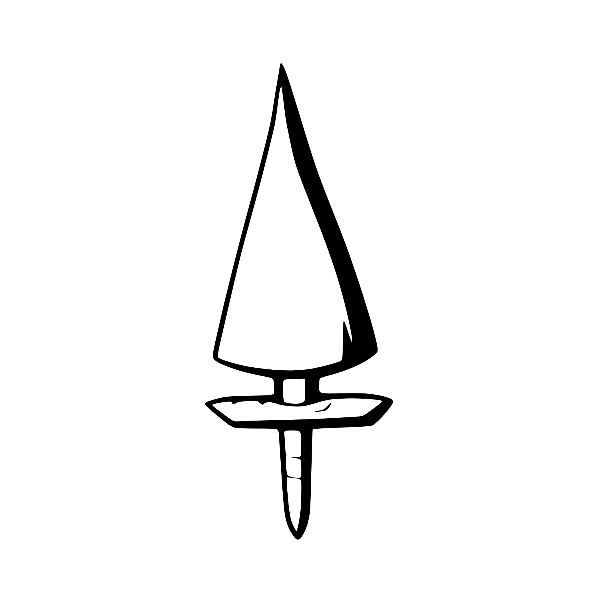 AI-generated SVG of a sword