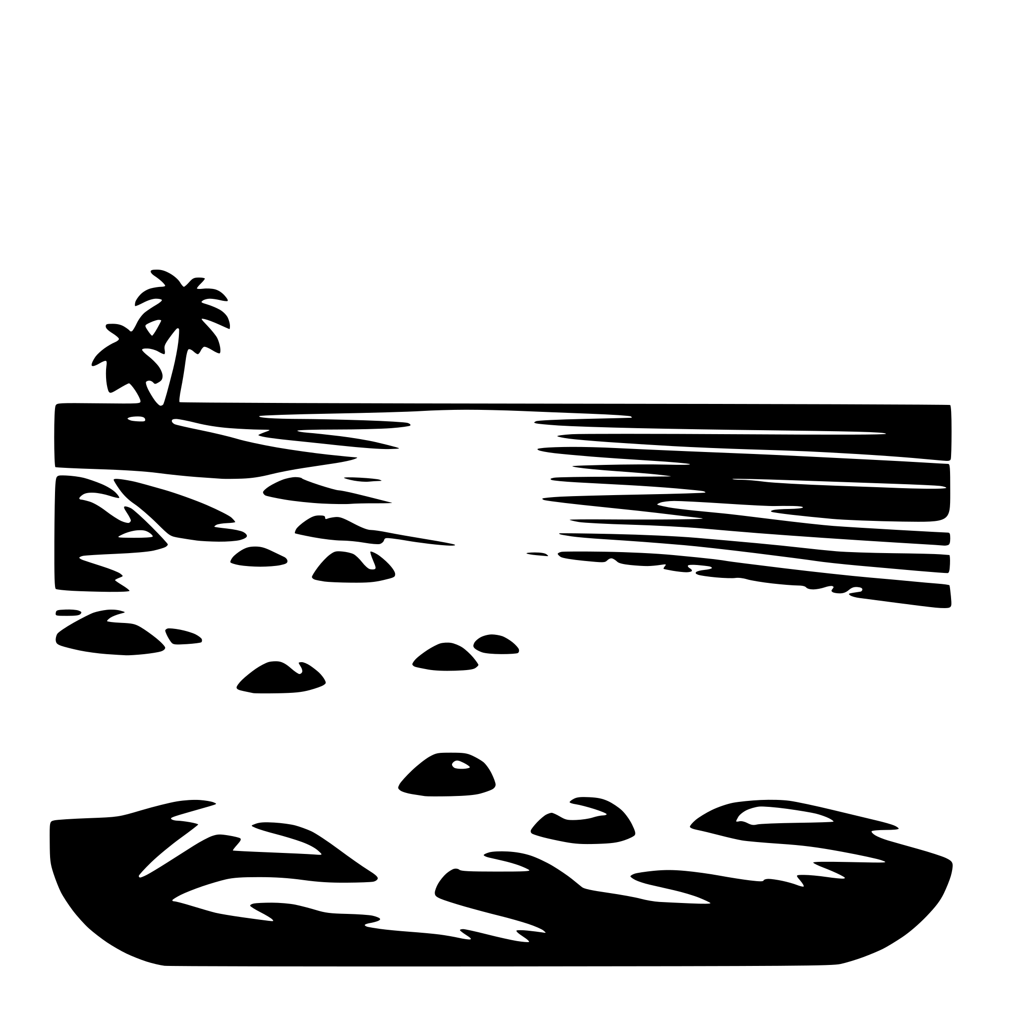 AI-generated SVG of 'sunny beach'