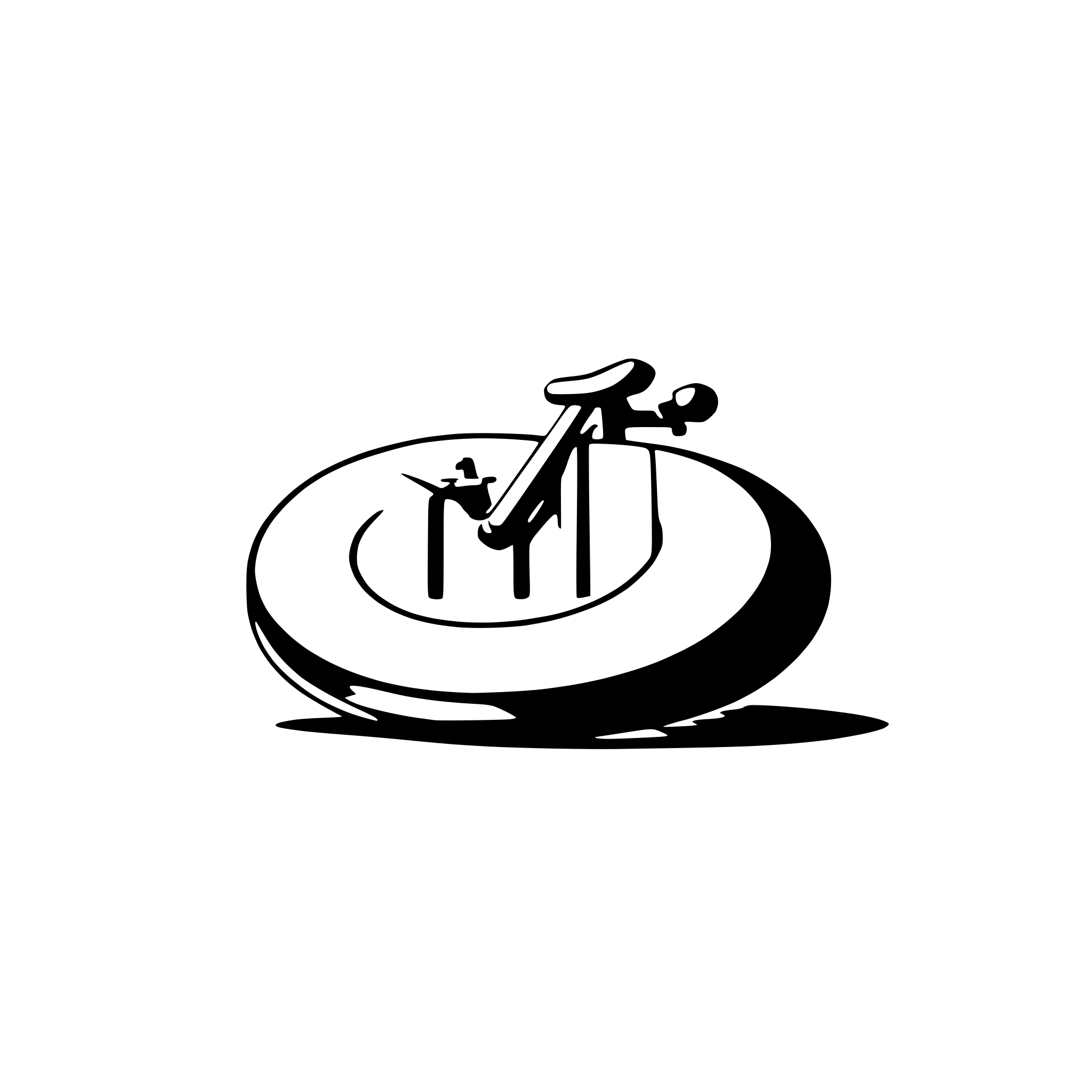 AI-generated SVG of a coloring page bike