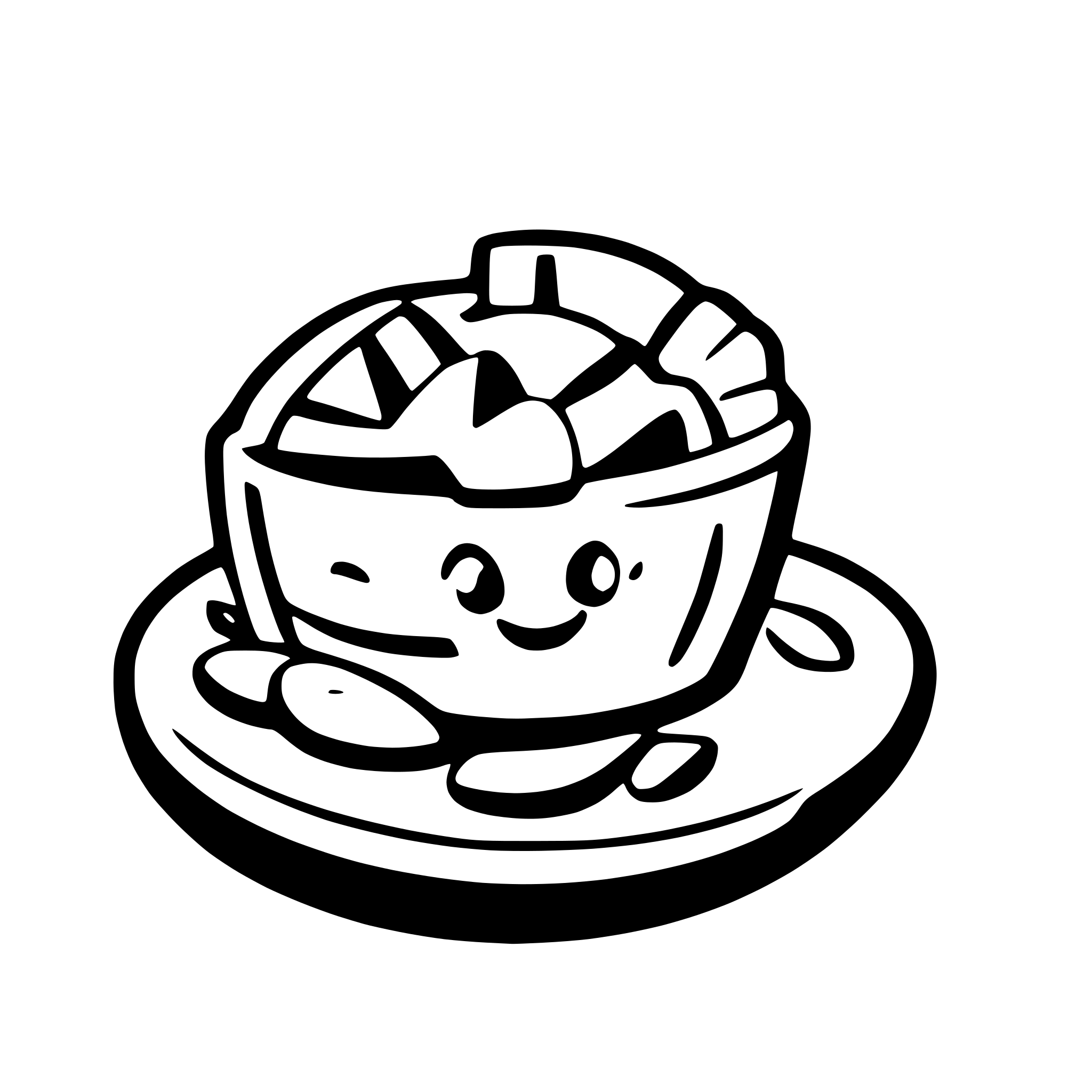 AI-generated SVG of 'breakfast icon'
