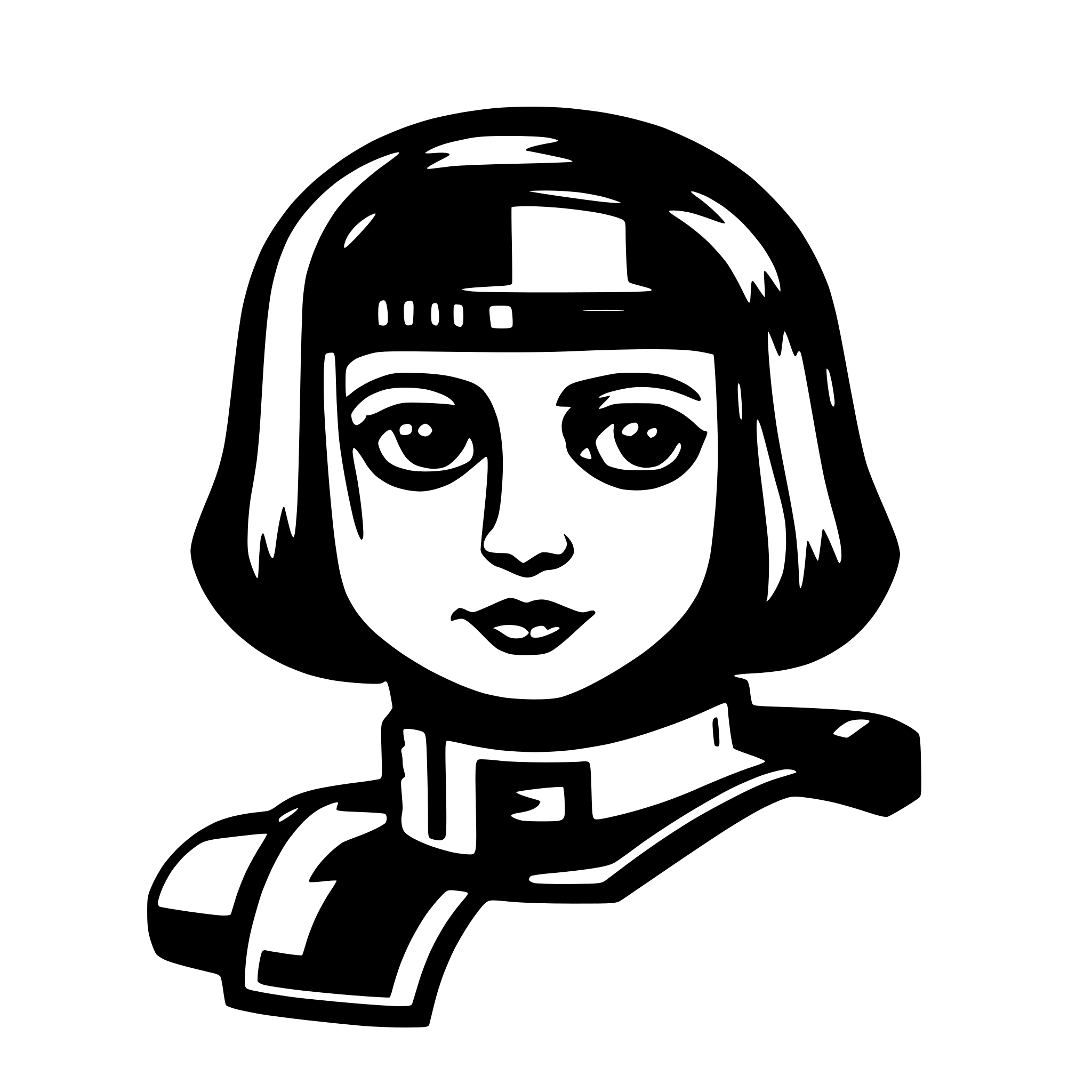 AI-generated SVG of a AI