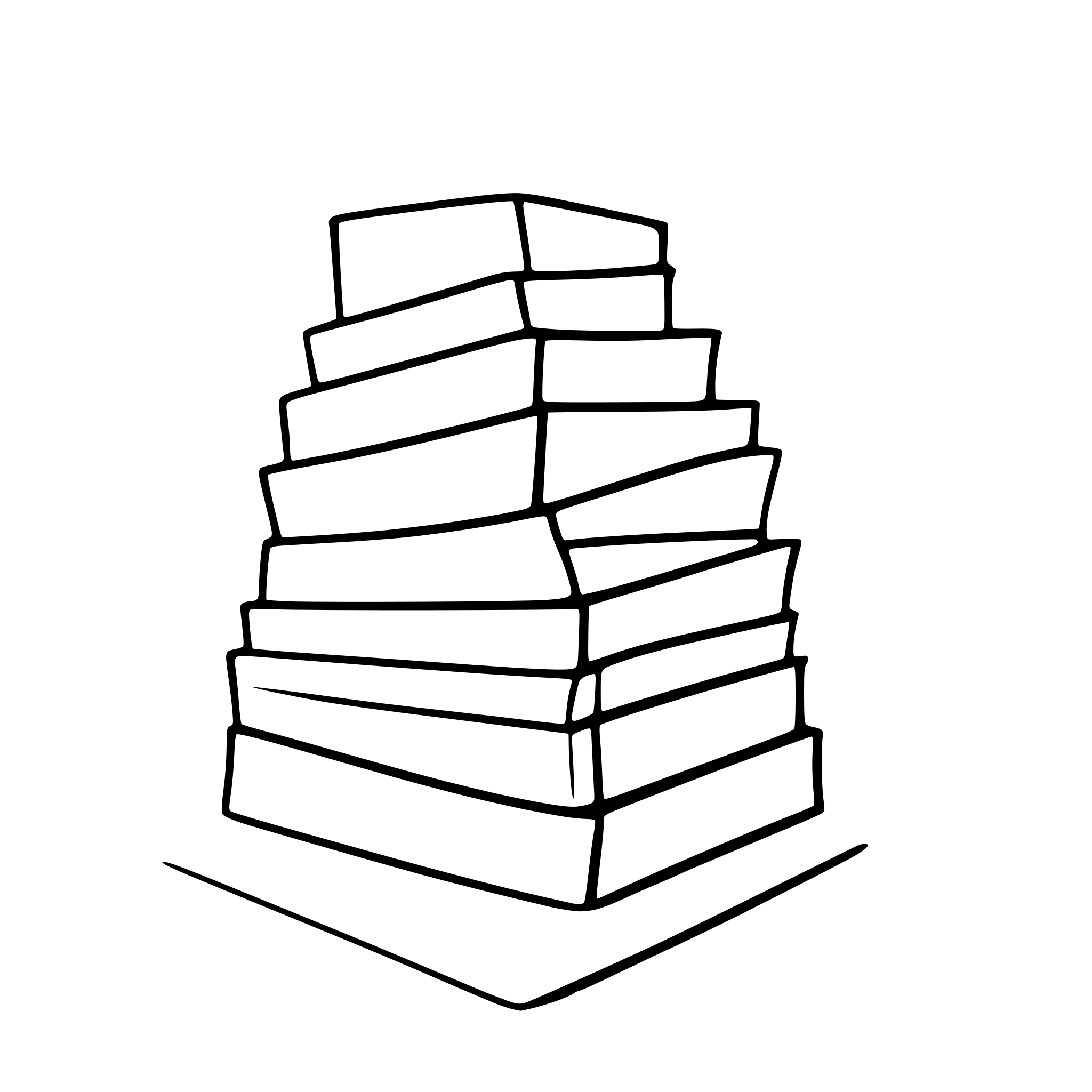 AI-generated SVG of a a stack of paper