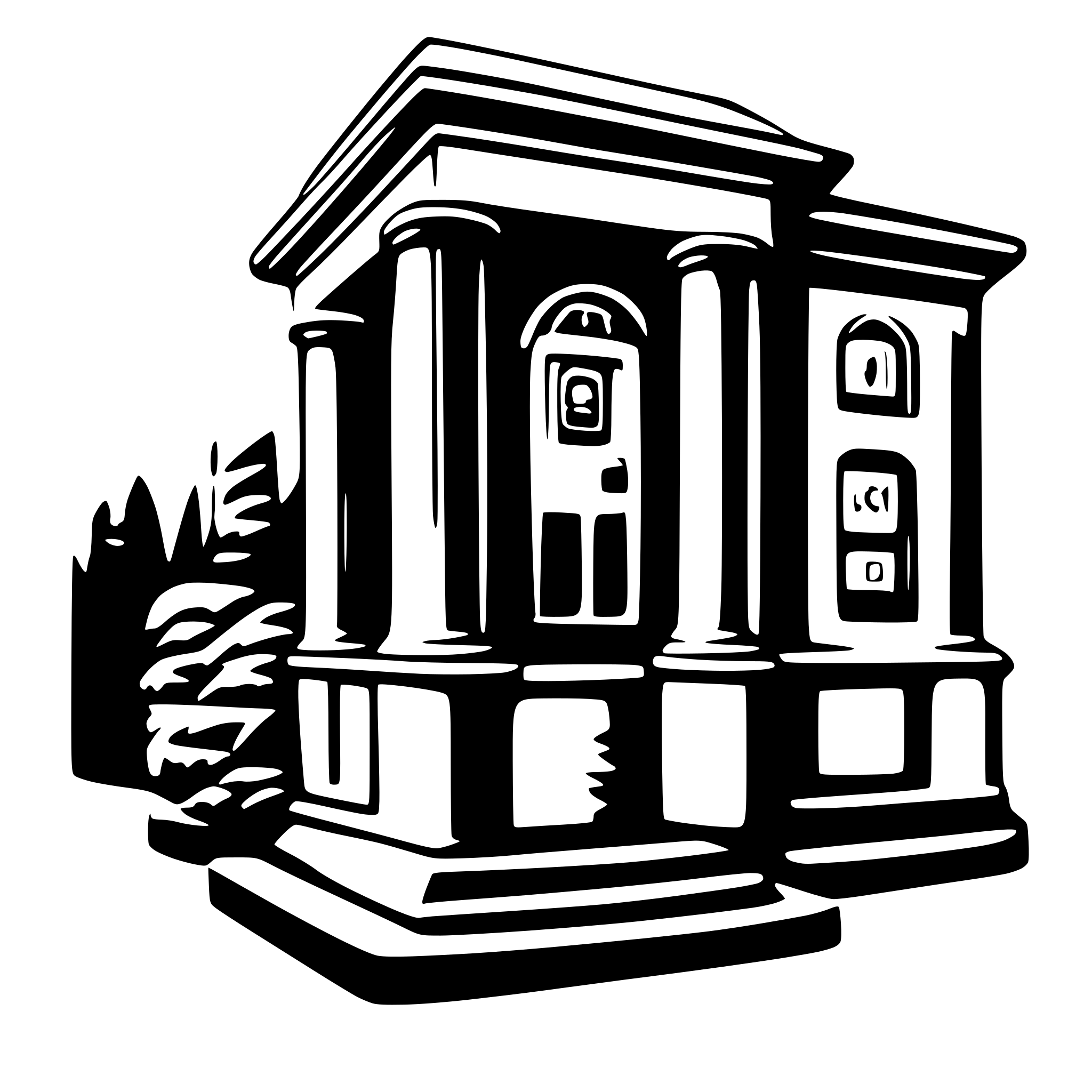 AI-generated SVG of 'bank'