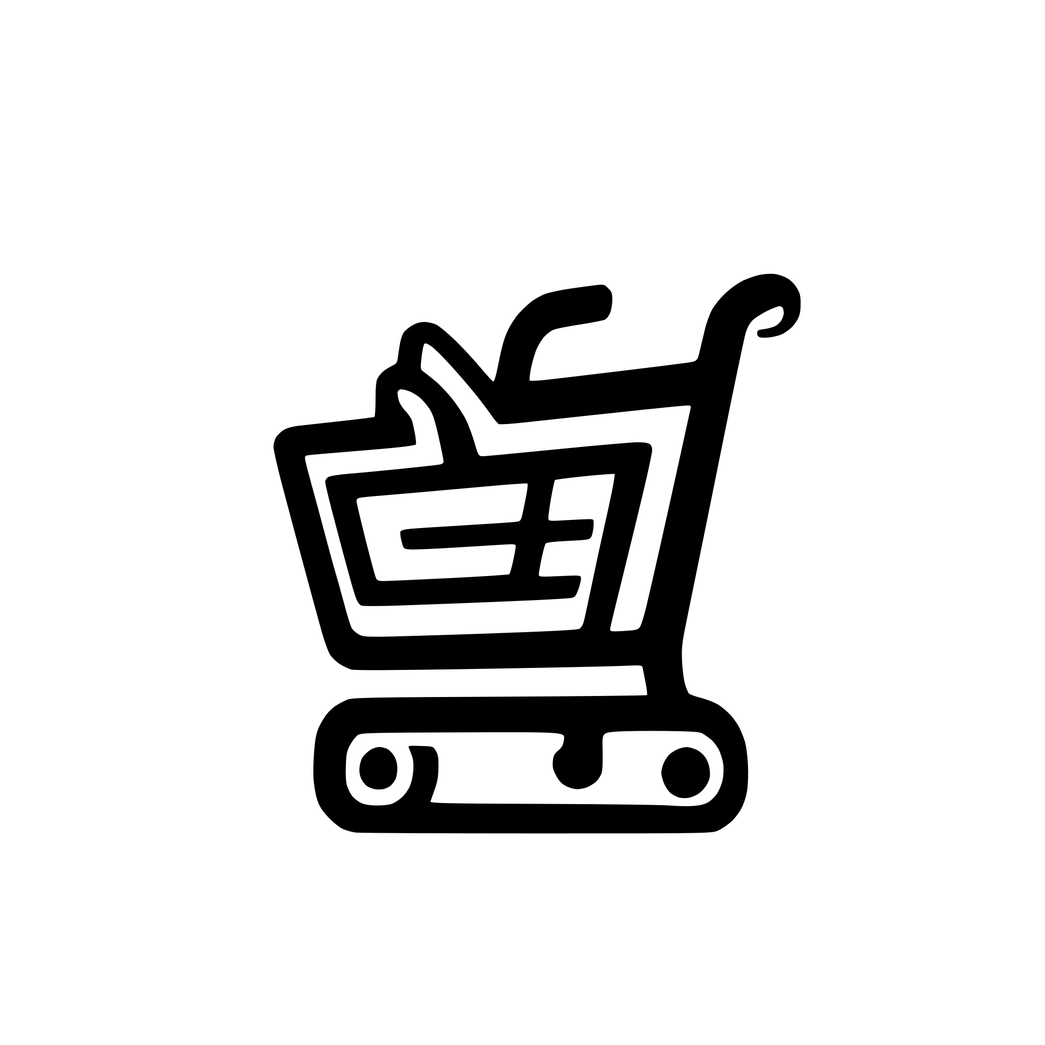 AI-generated SVG of 'a shopping chart icon'
