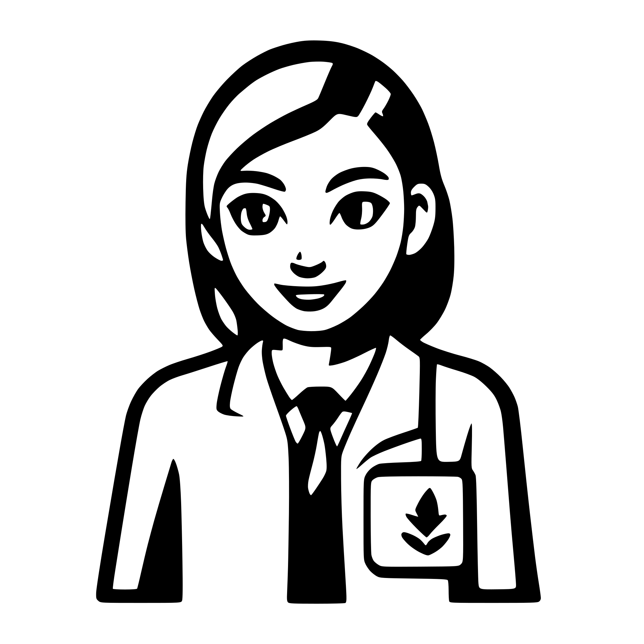 AI-generated SVG of a avatar icon 24X24 for AI technical assistant bot