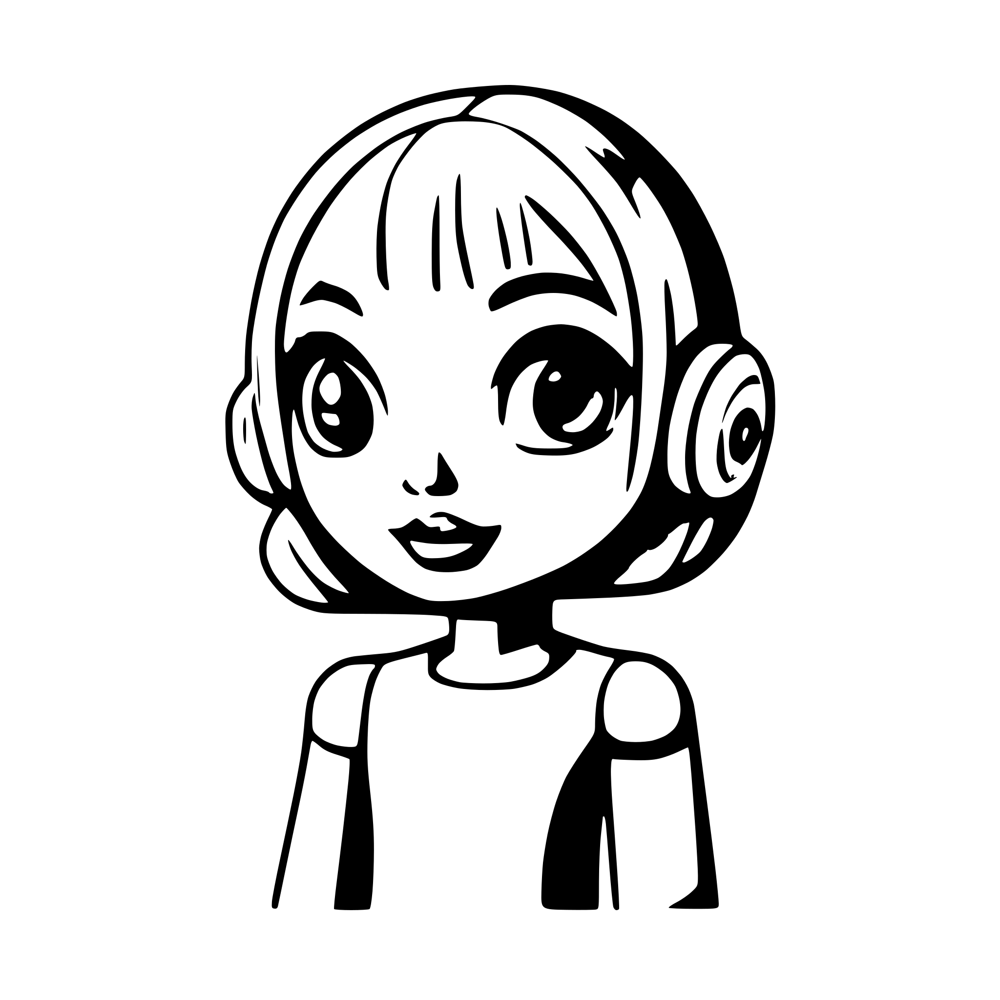 AI-generated SVG of a artificial intelligence