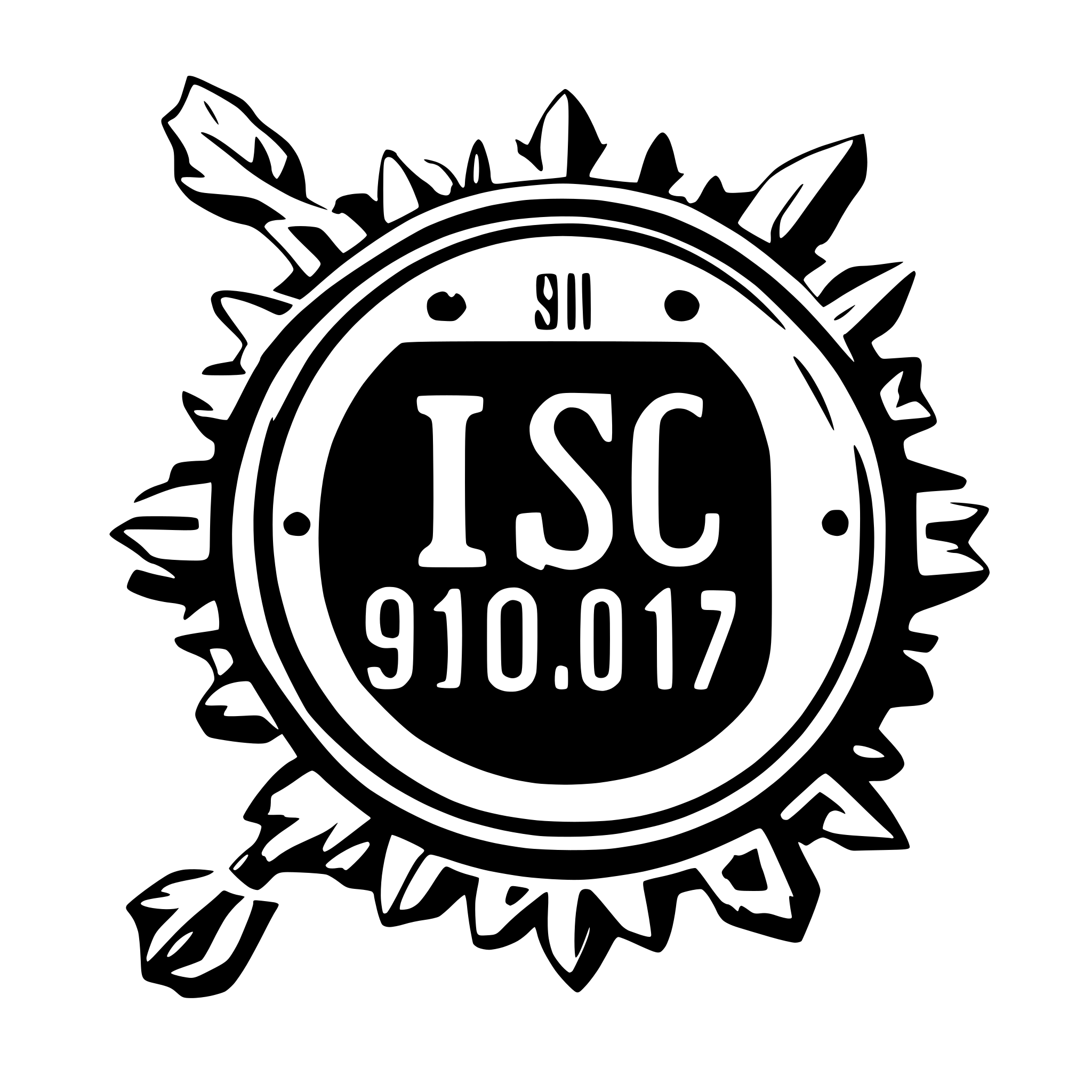 AI-generated SVG of 'iso 9001'