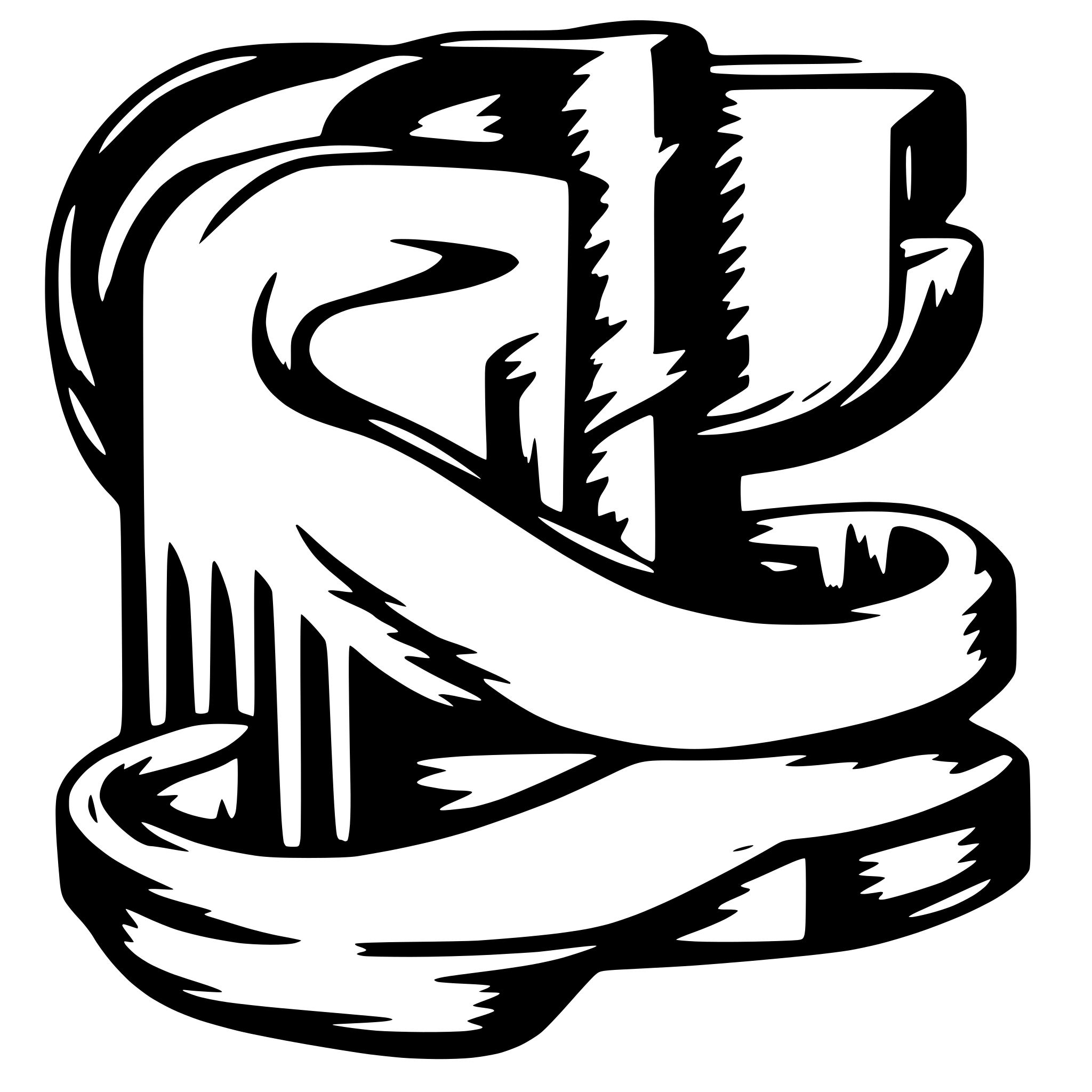 AI-generated SVG of 'DL in cursive'