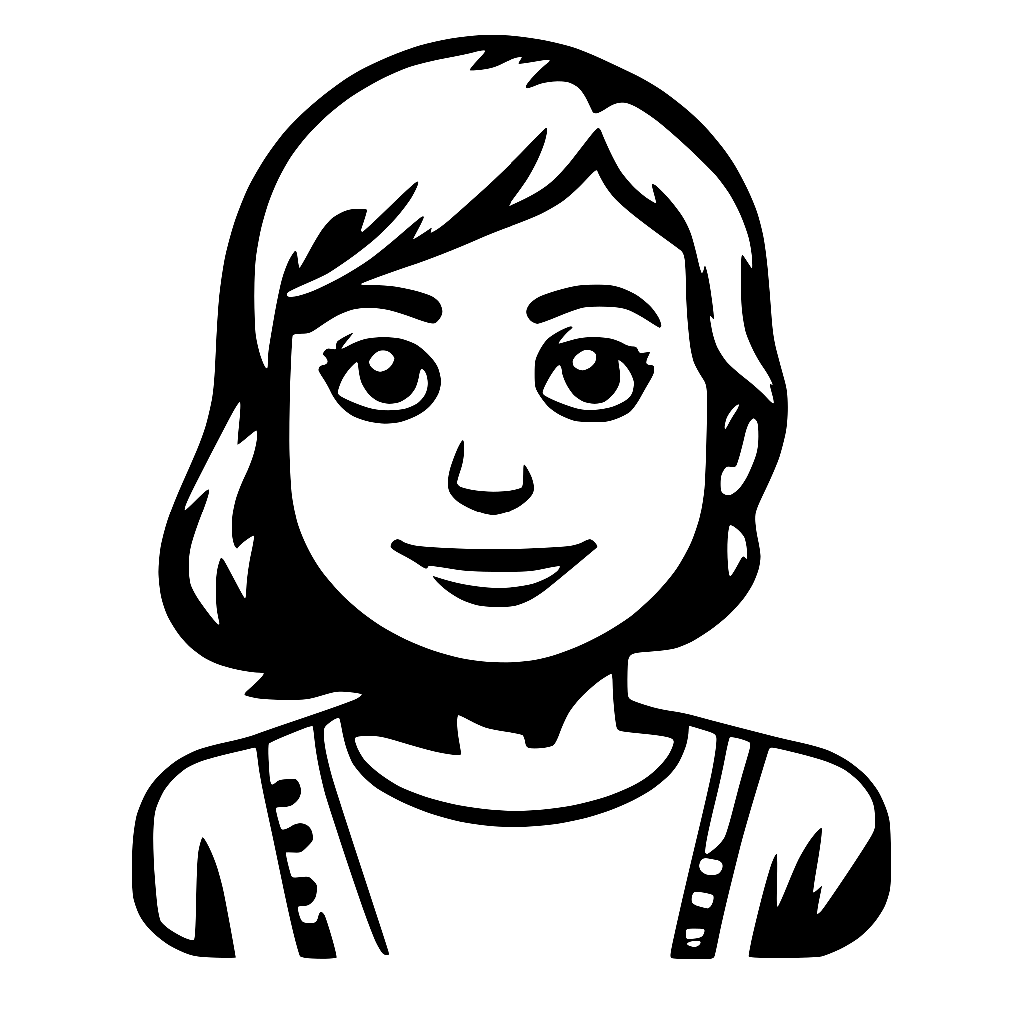 AI-generated SVG of 'Thinkinh emoji'