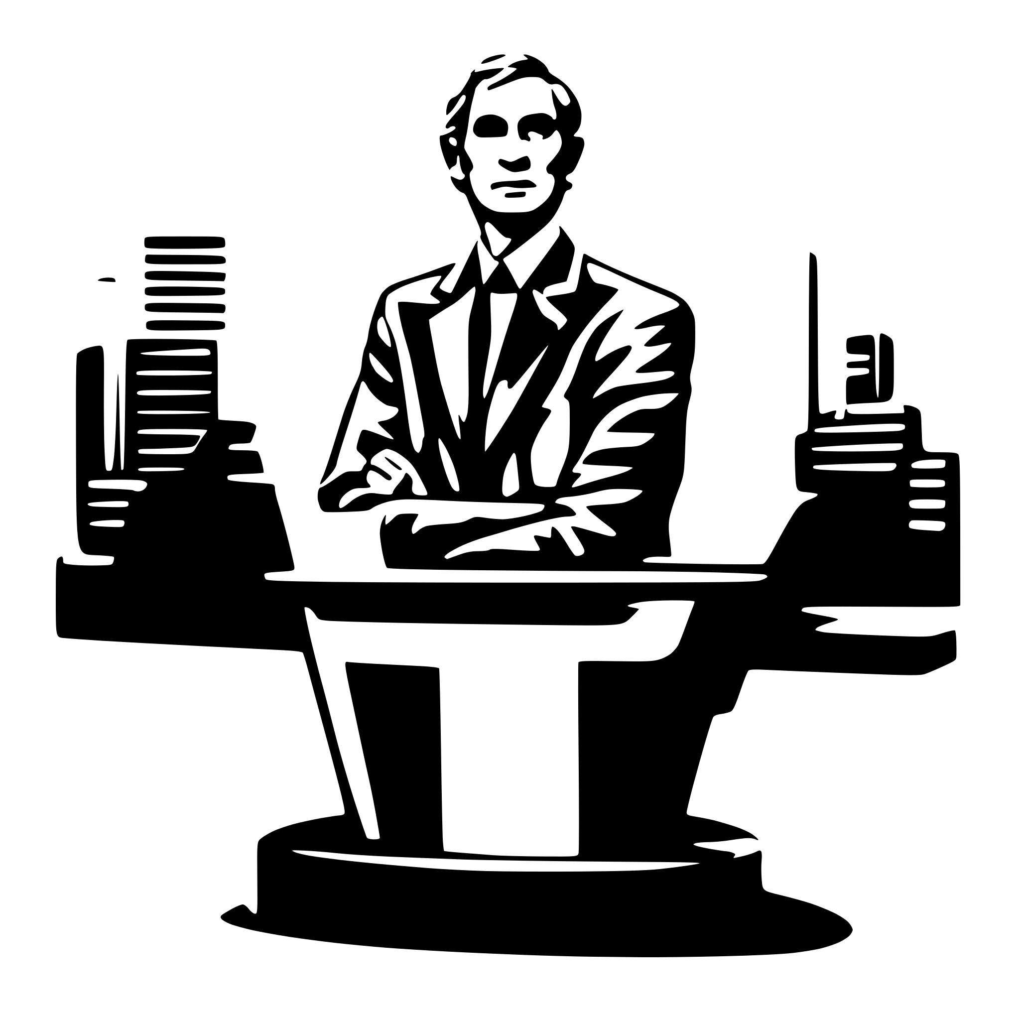 AI-generated SVG of a bloomberg