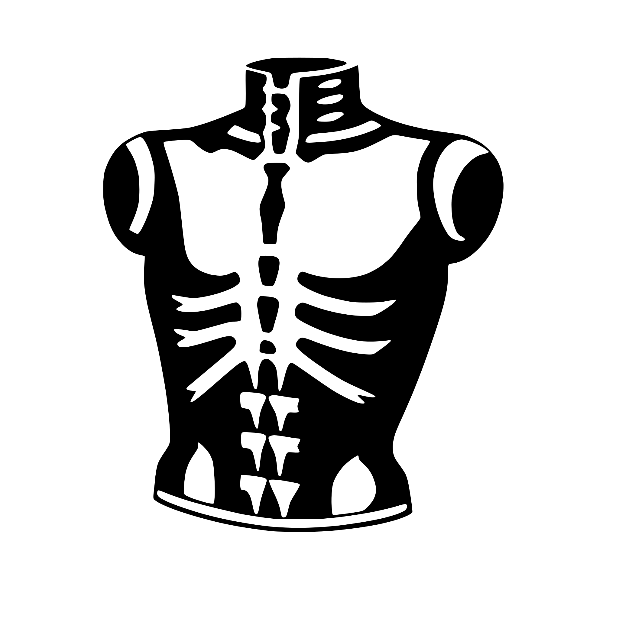 AI-generated SVG of 'chest x ray'