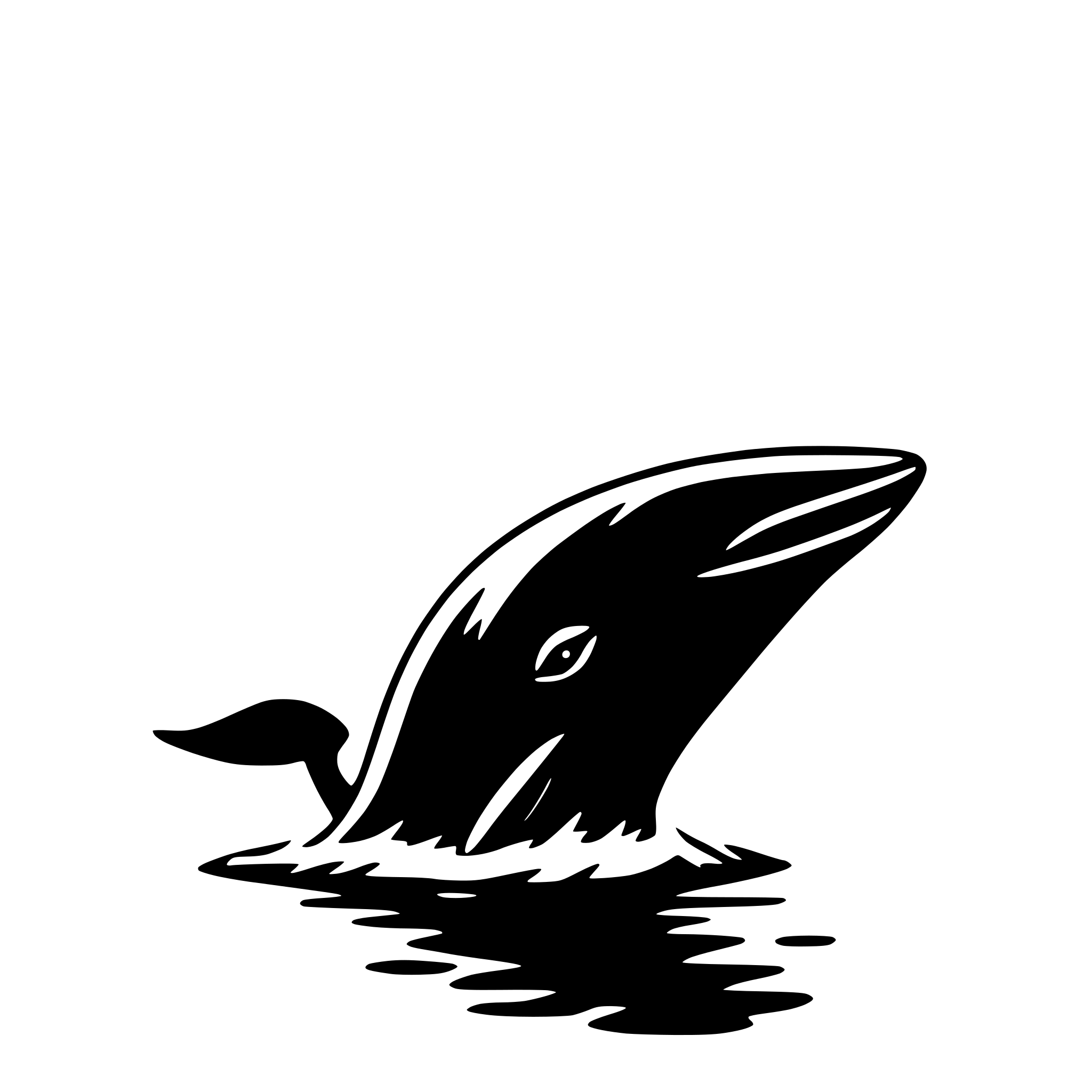 AI-generated SVG of 'whale'